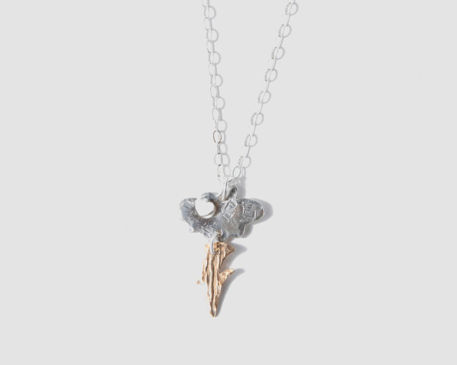 Annette Doreng-Stearns, Cloud and Lightning Bolt Necklace, 2025