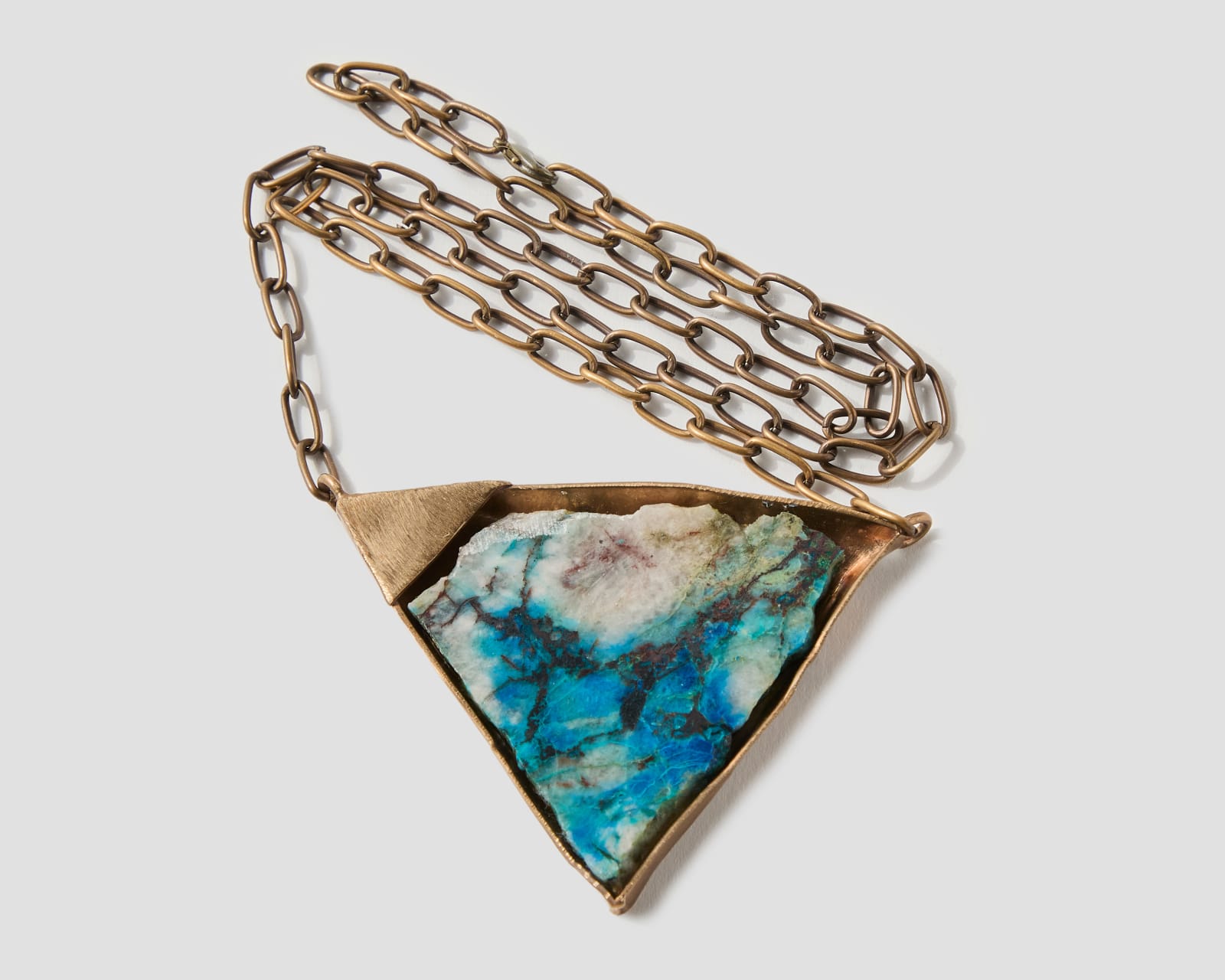DB/CB by Debra Baxter, Chrysocolla Necklace, 2025