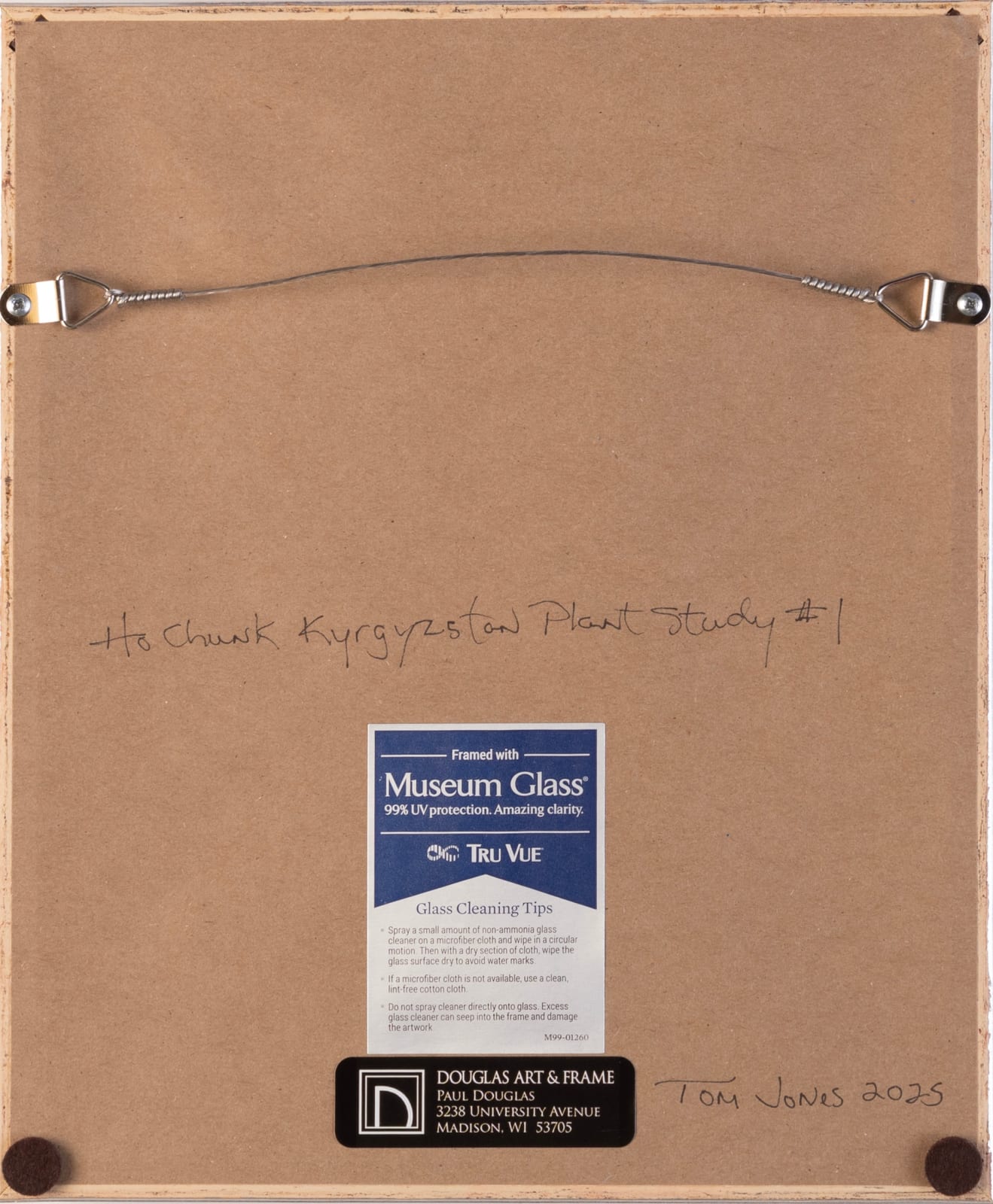 Tom Jones, Ho-Chunk and Kyrgyzstan Plant Study #1, 2025