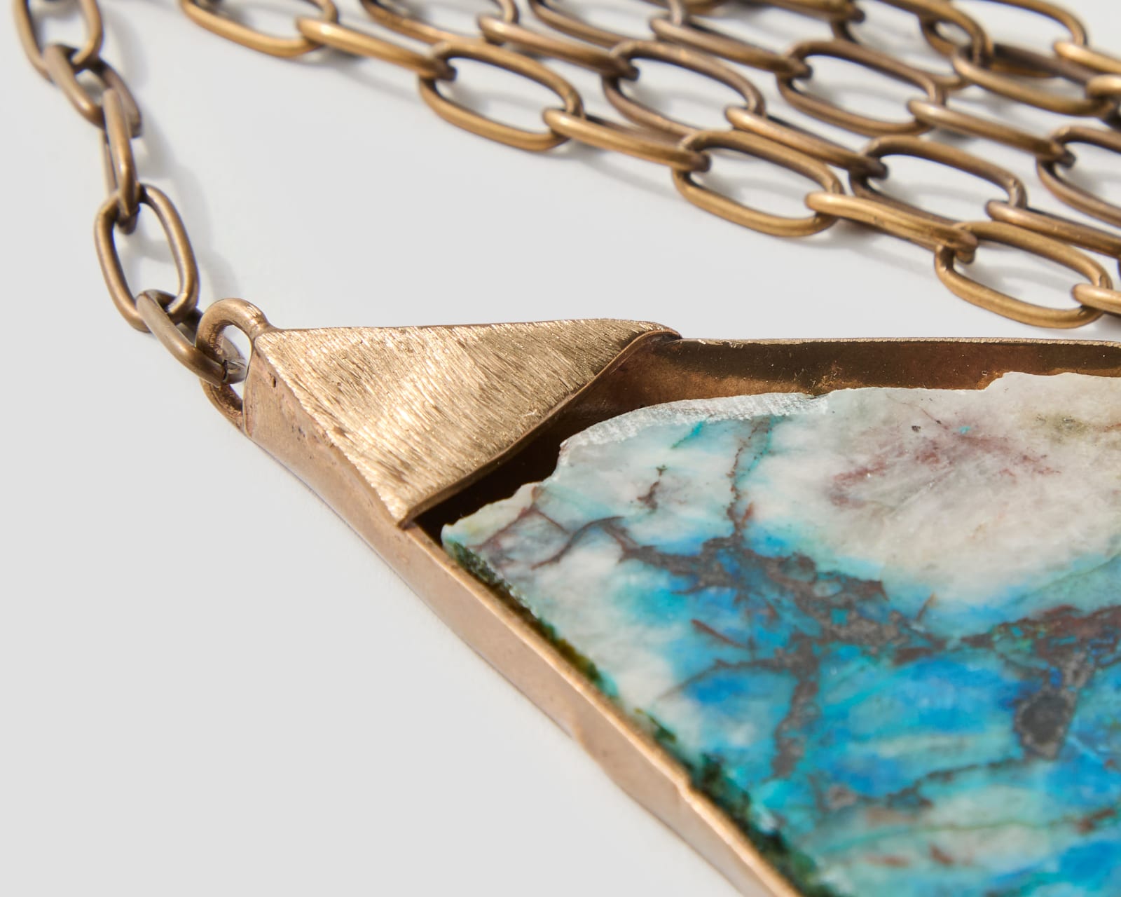 DB/CB by Debra Baxter, Chrysocolla Necklace, 2025