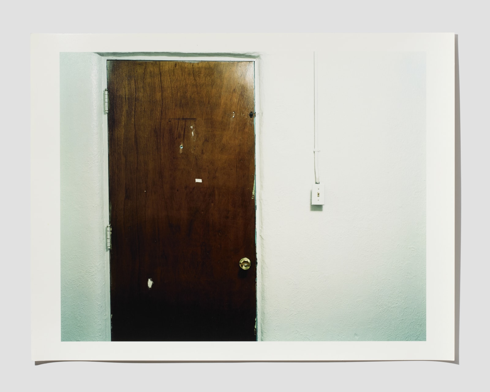 Eric Cousineau, Door and light switch, Room 17, 2005