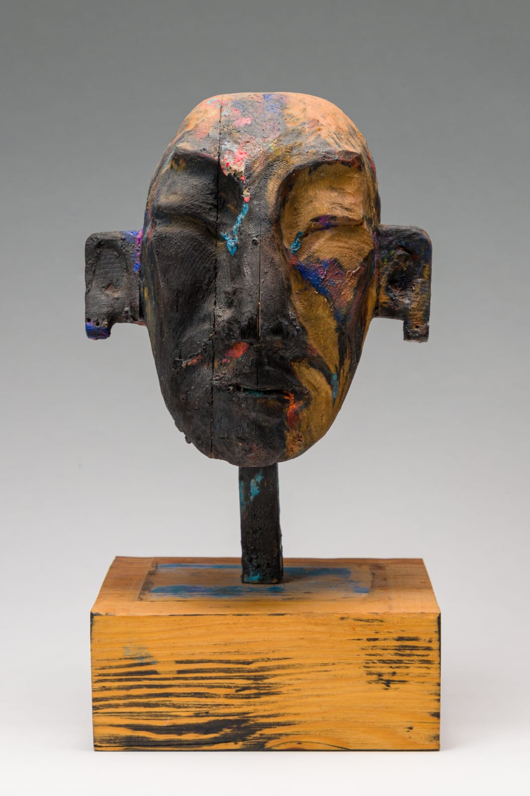 Armond Lara, Large Painted Burnt Head