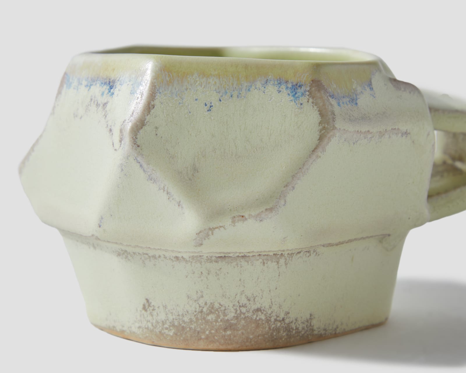 Susan Beiner, Geo Mug (Yellow-green), 2025