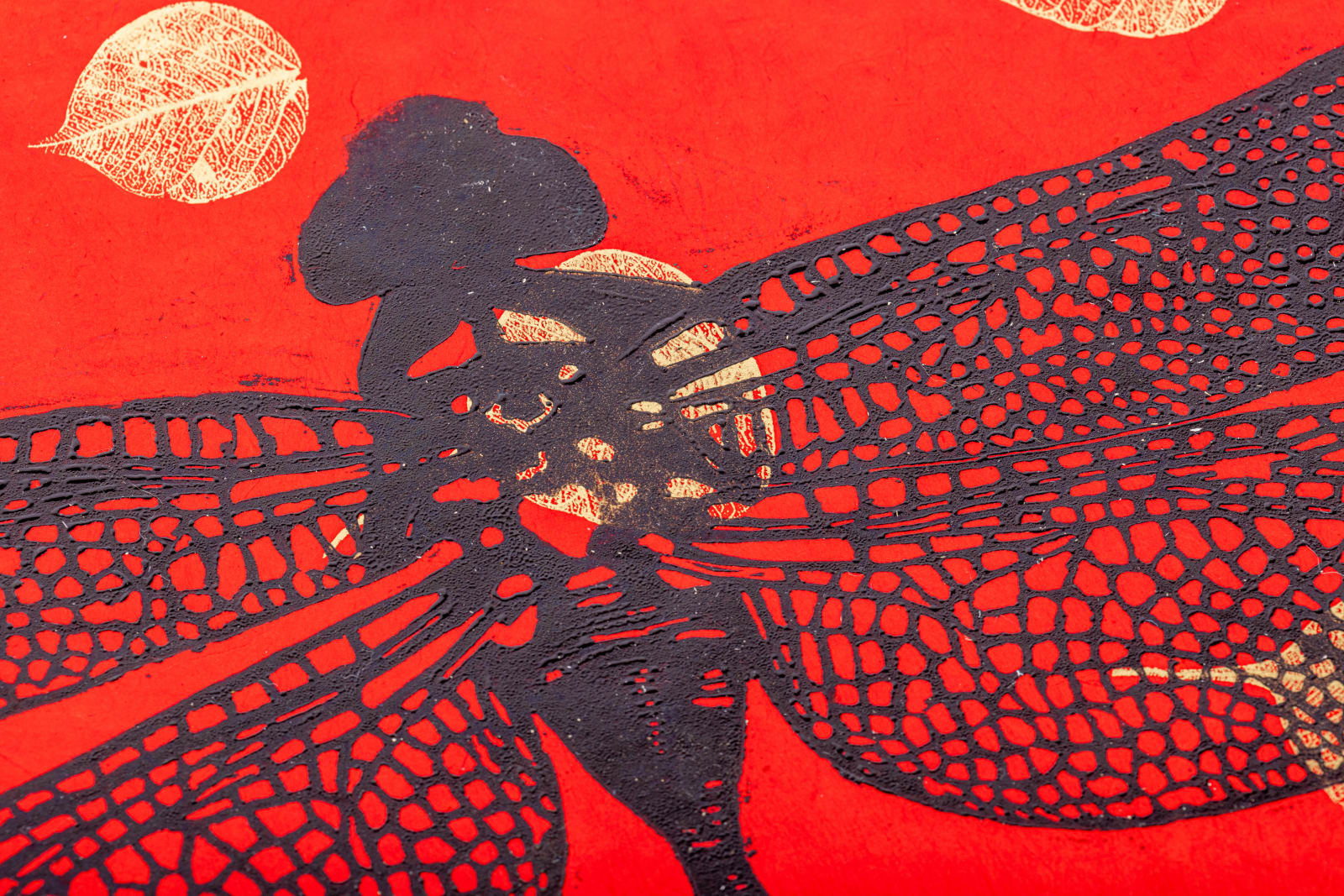 Kim Eubank, Untitled (Red Dragonfly), 2025
