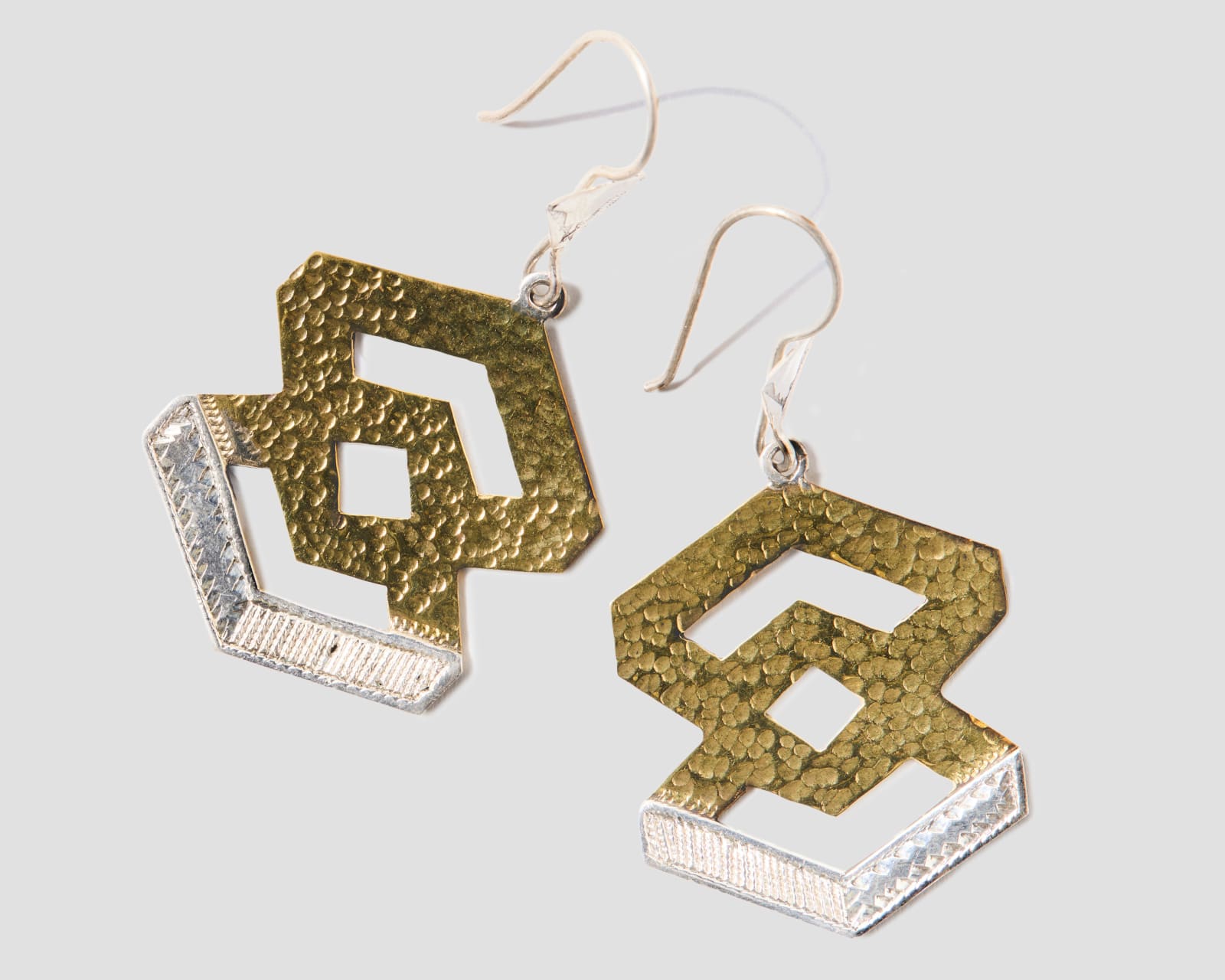 Maison Nandi, Double Abstract Earrings, 2025