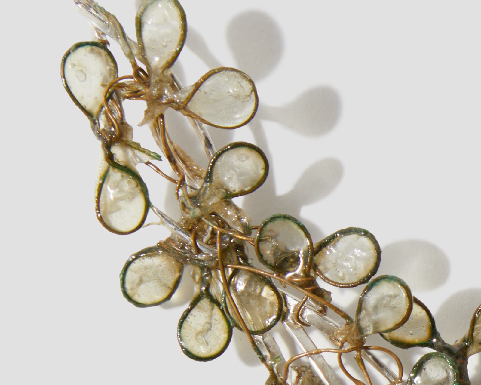 Melanie Brauner, Bramble Necklace (Ombré Ebony & Silver), 2022