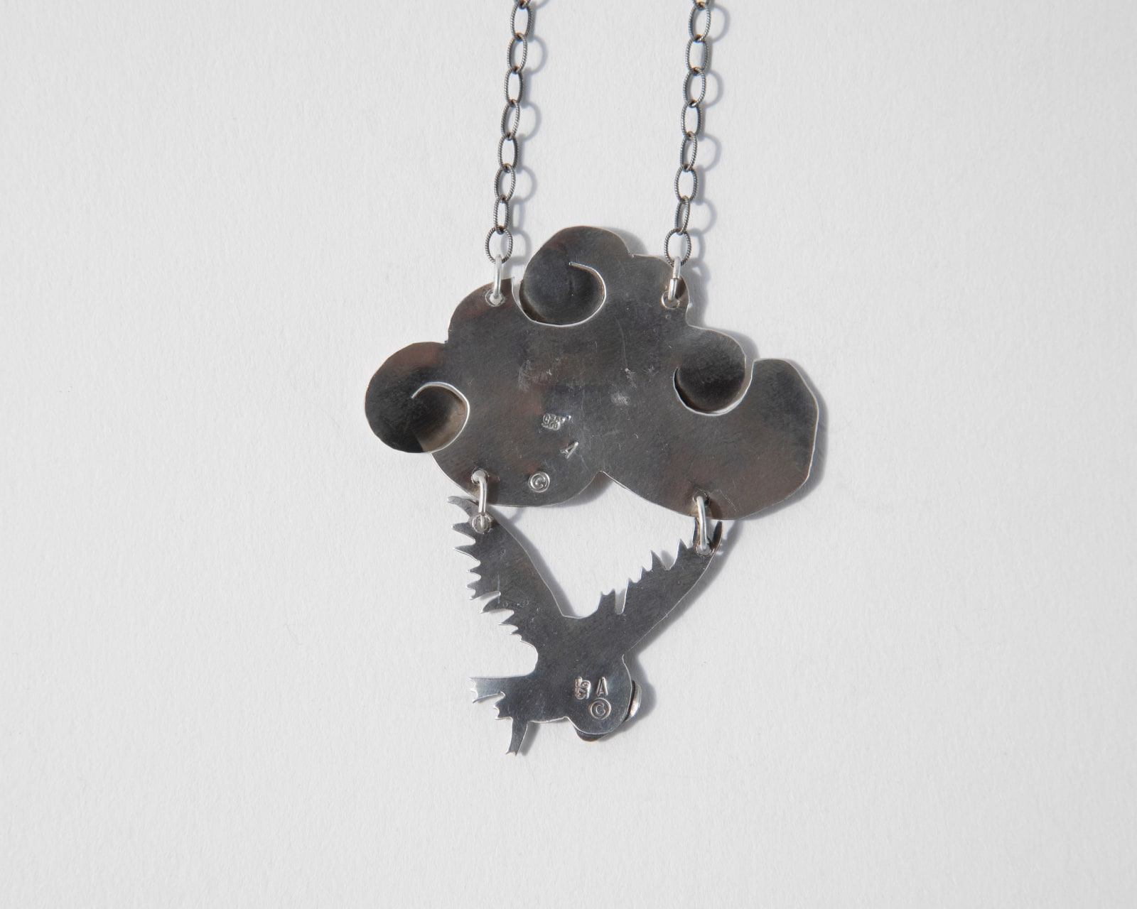 Annette Doreng-Stearns, Cloud/Owl Necklace, 2025