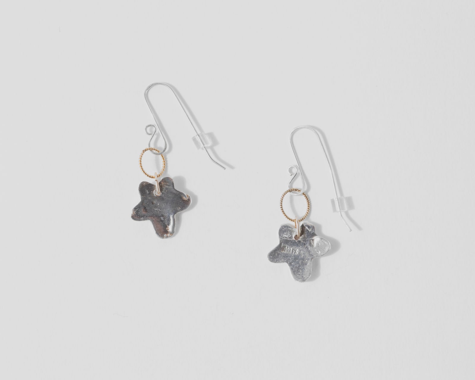 Annette Doreng-Stearns, Flower-Gold Hoop Earrings, 2025