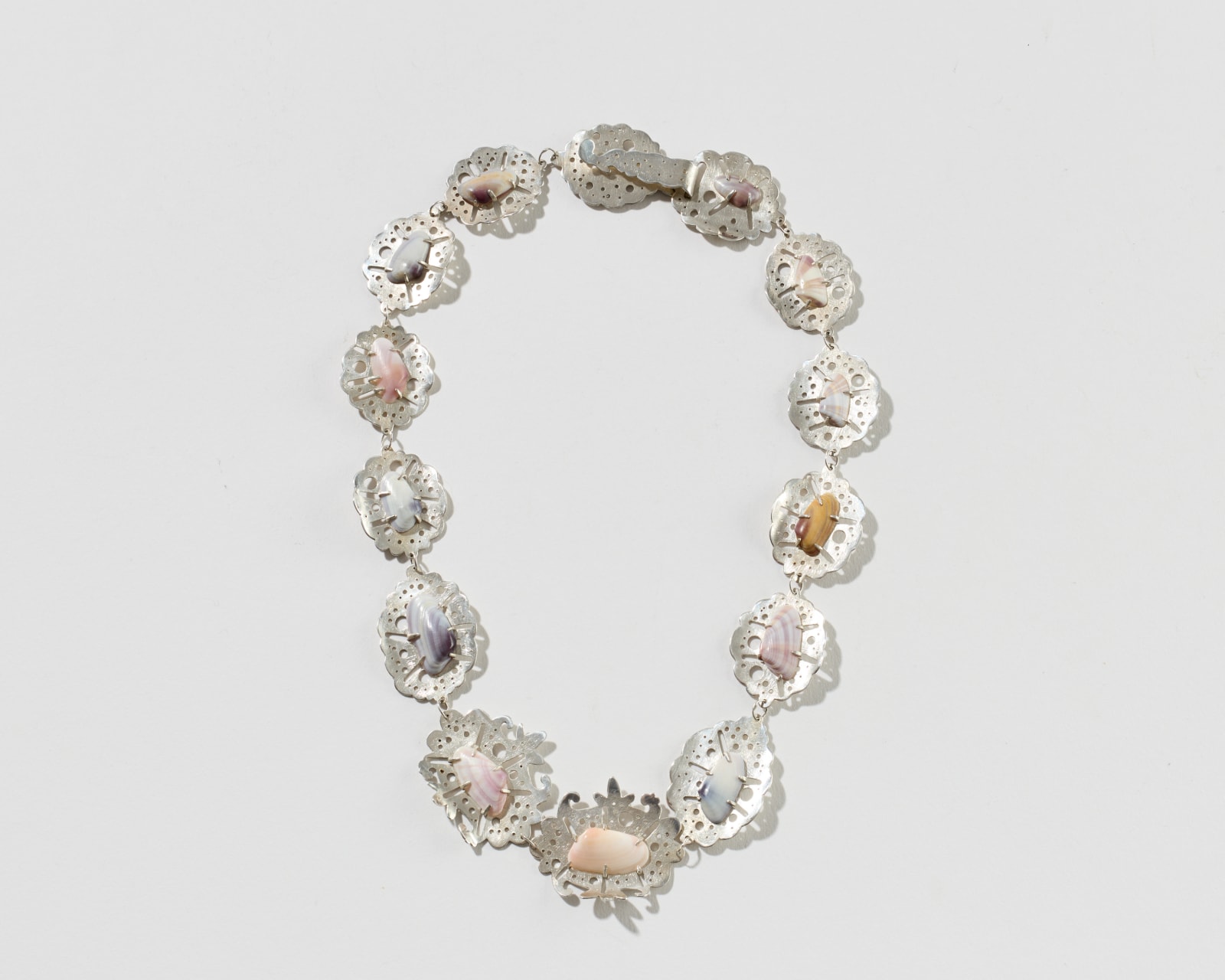 Gabrielle Gould, Coquina Medallion Necklace, 2022