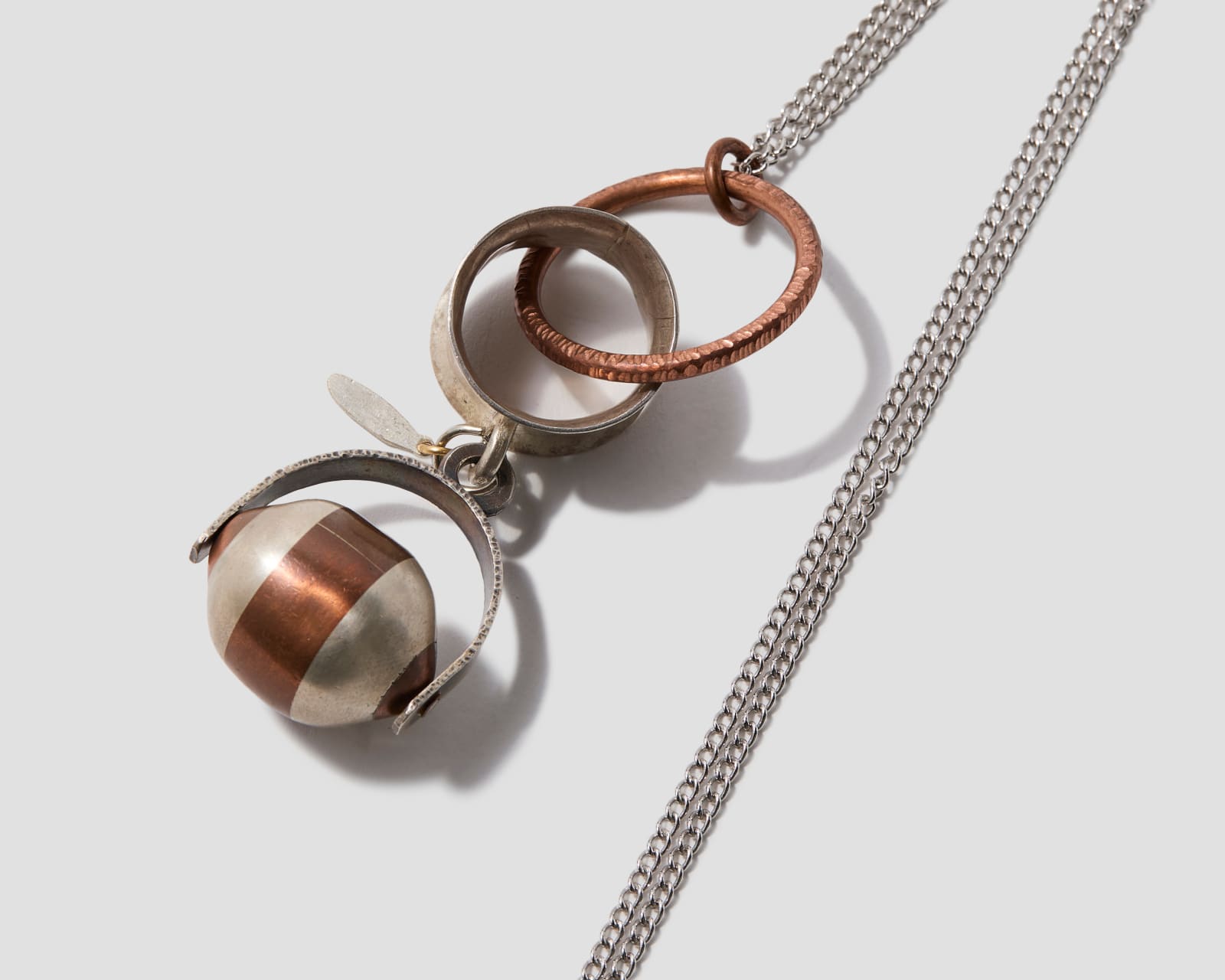 Robert Ebendorf, Joy of Circles Necklace, 2025