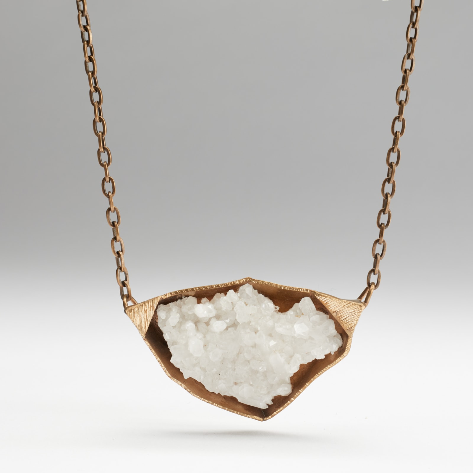 DB/CB by Debra Baxter, Cloud Quartz Necklace, 2021
