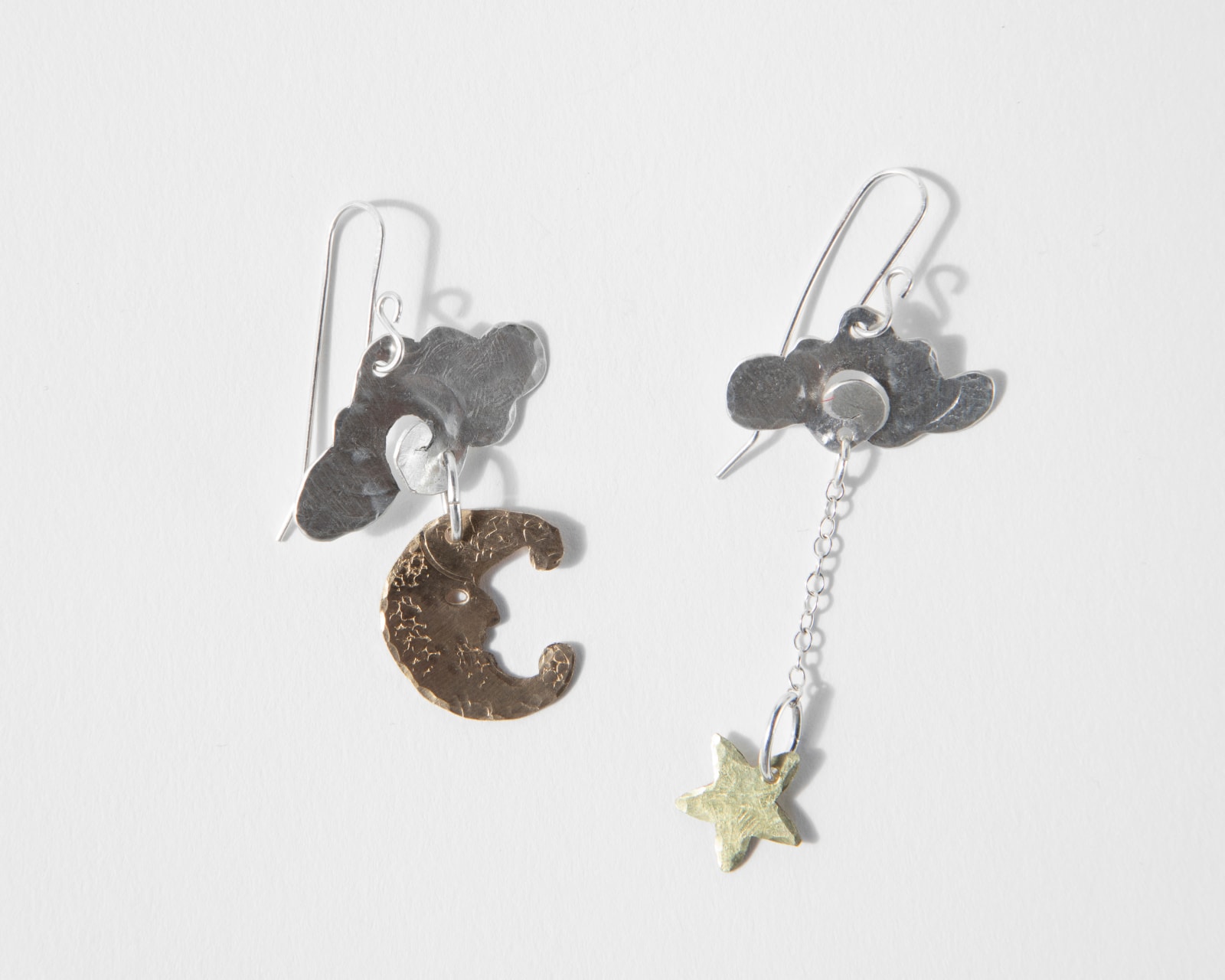 Annette Doreng-Stearns, Moon/Star Earrings, 2025