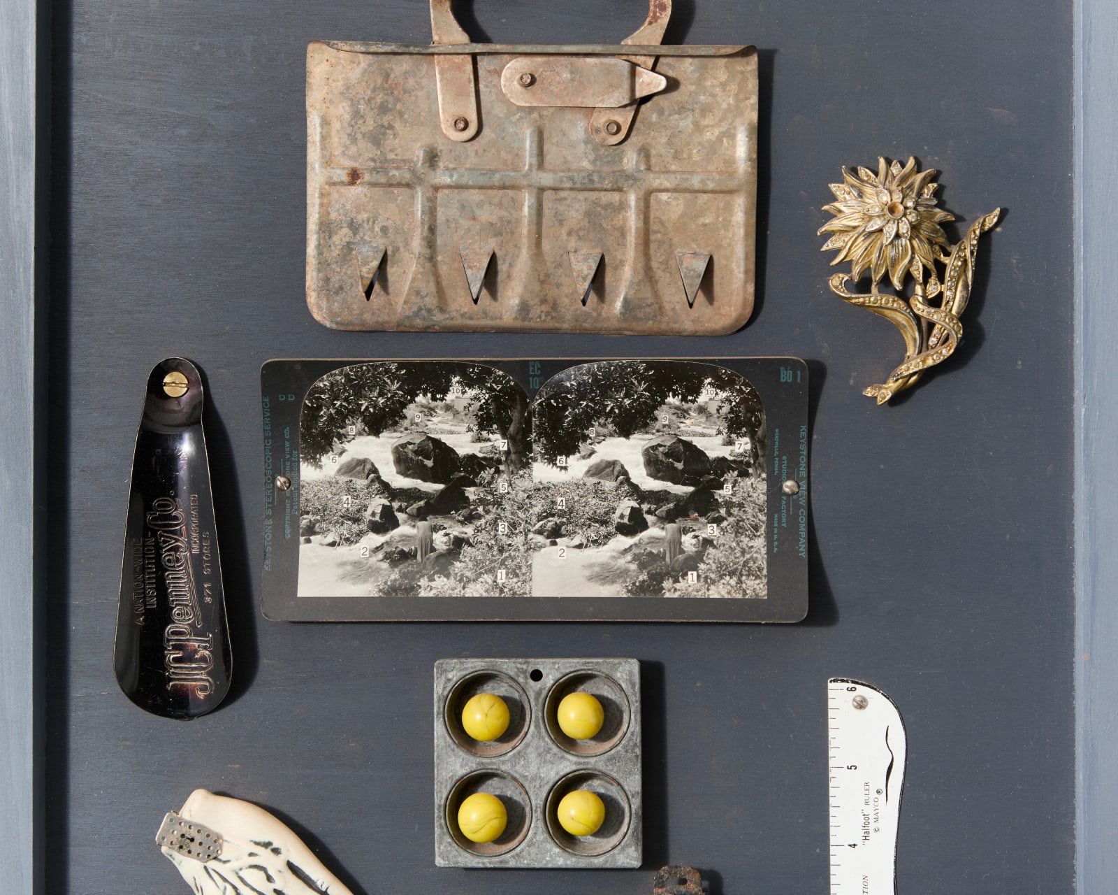 Bunny Tobias, Assemblage #2, 2017