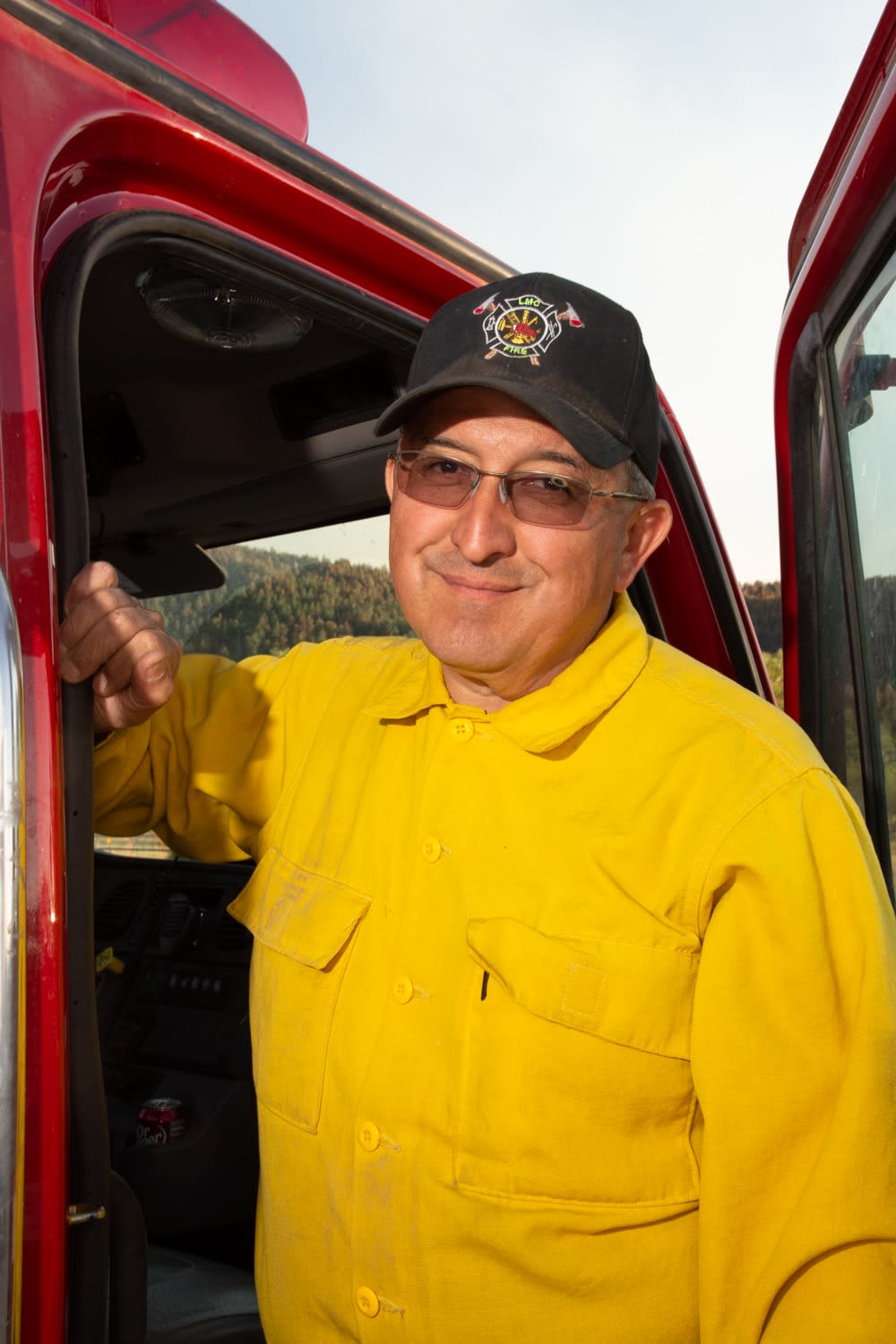 Eric Cousineau, John, Volunteer kitchen staff for World Central Kitchen, Santa Fe Community College Kitchen, 2022