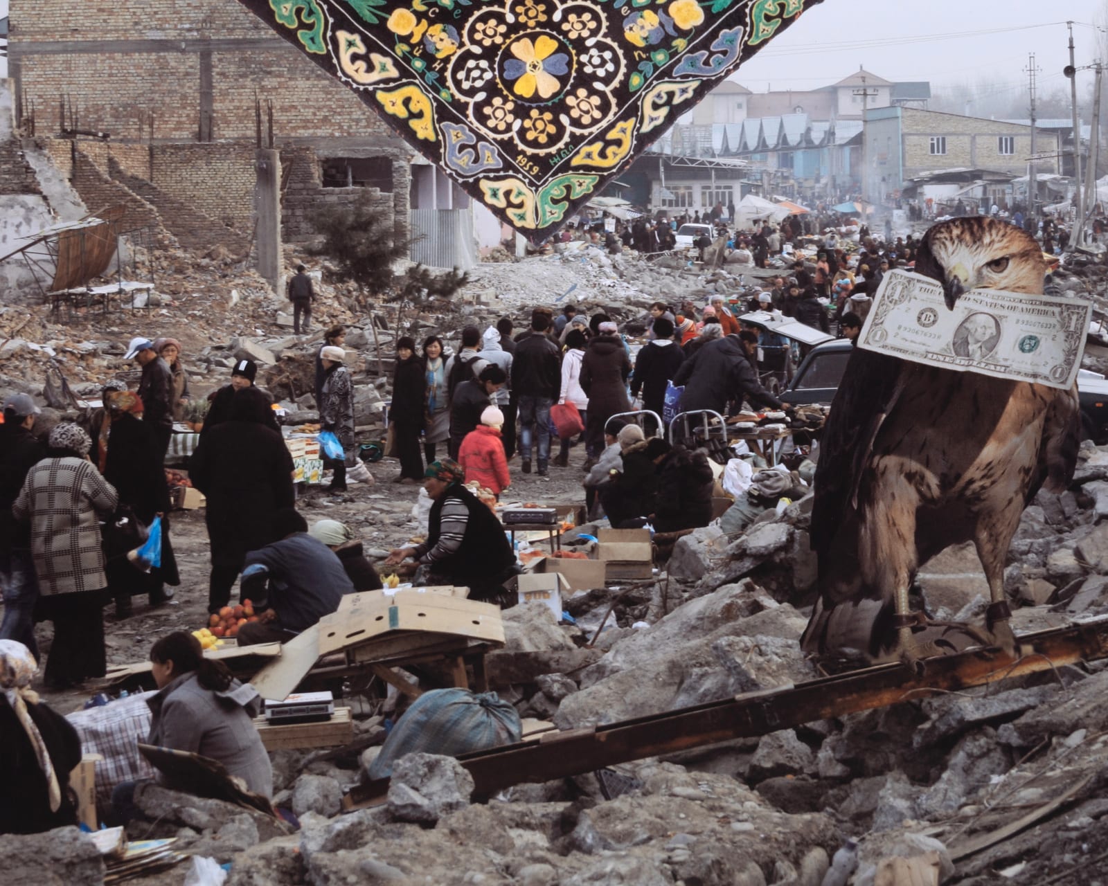 Shaarbek Amankul, The Guardian of Emptiness, 2022