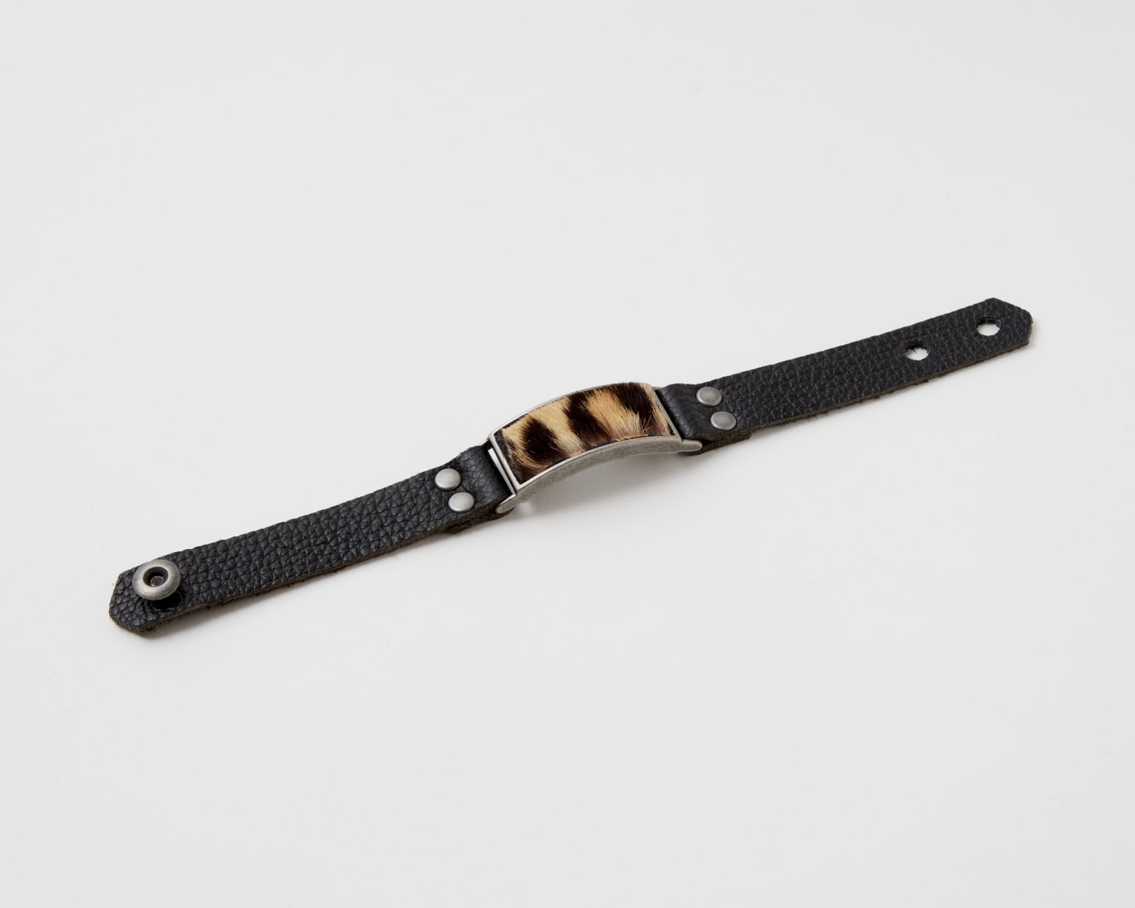 R. Melinda Hoffman, Bezel Bracelet (Leopard), 2023