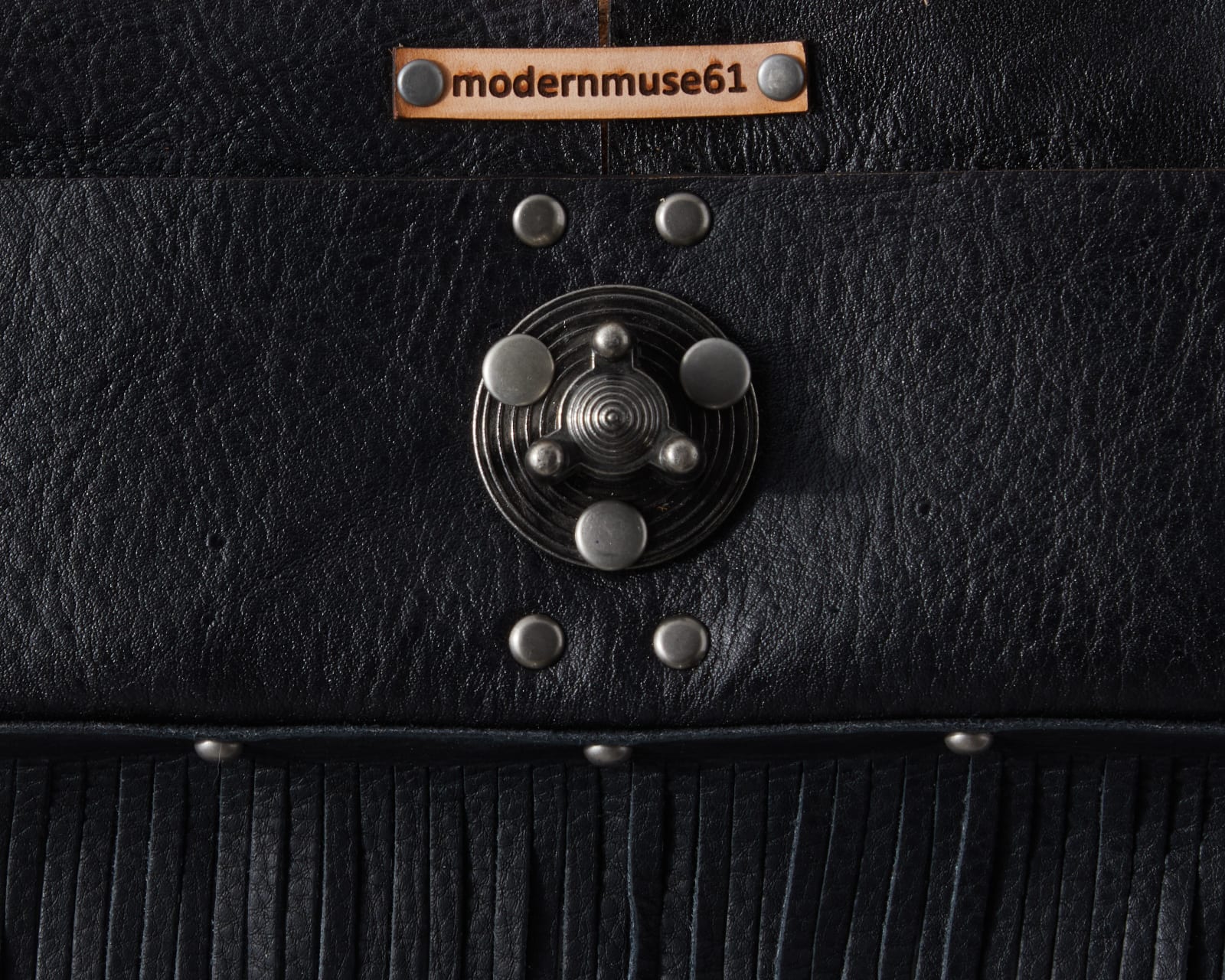 R. Melinda Hoffman, Cell Phone Case Clutch (Black), 2025