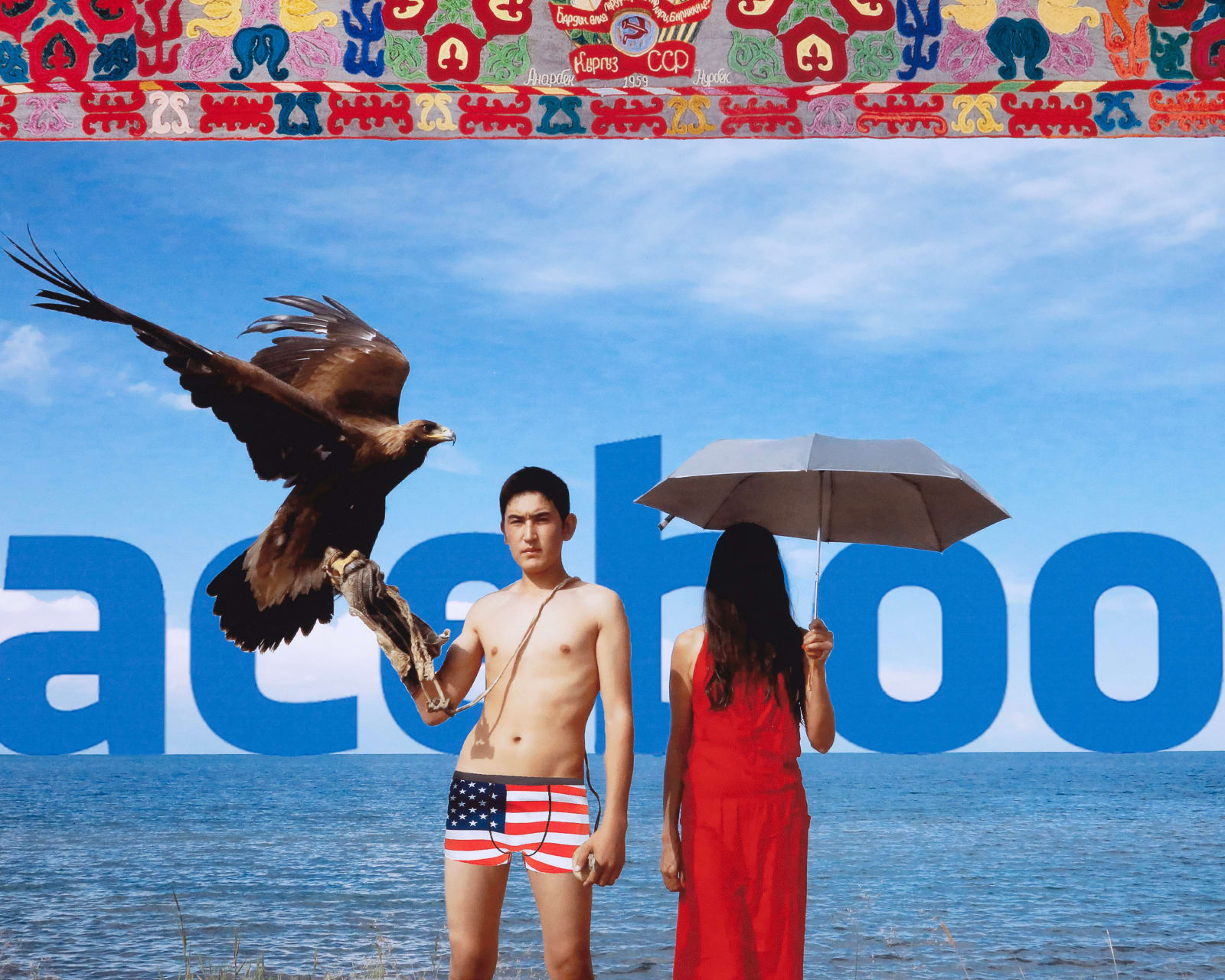 Shaarbek Amankul, Erased by Facebook, 2012