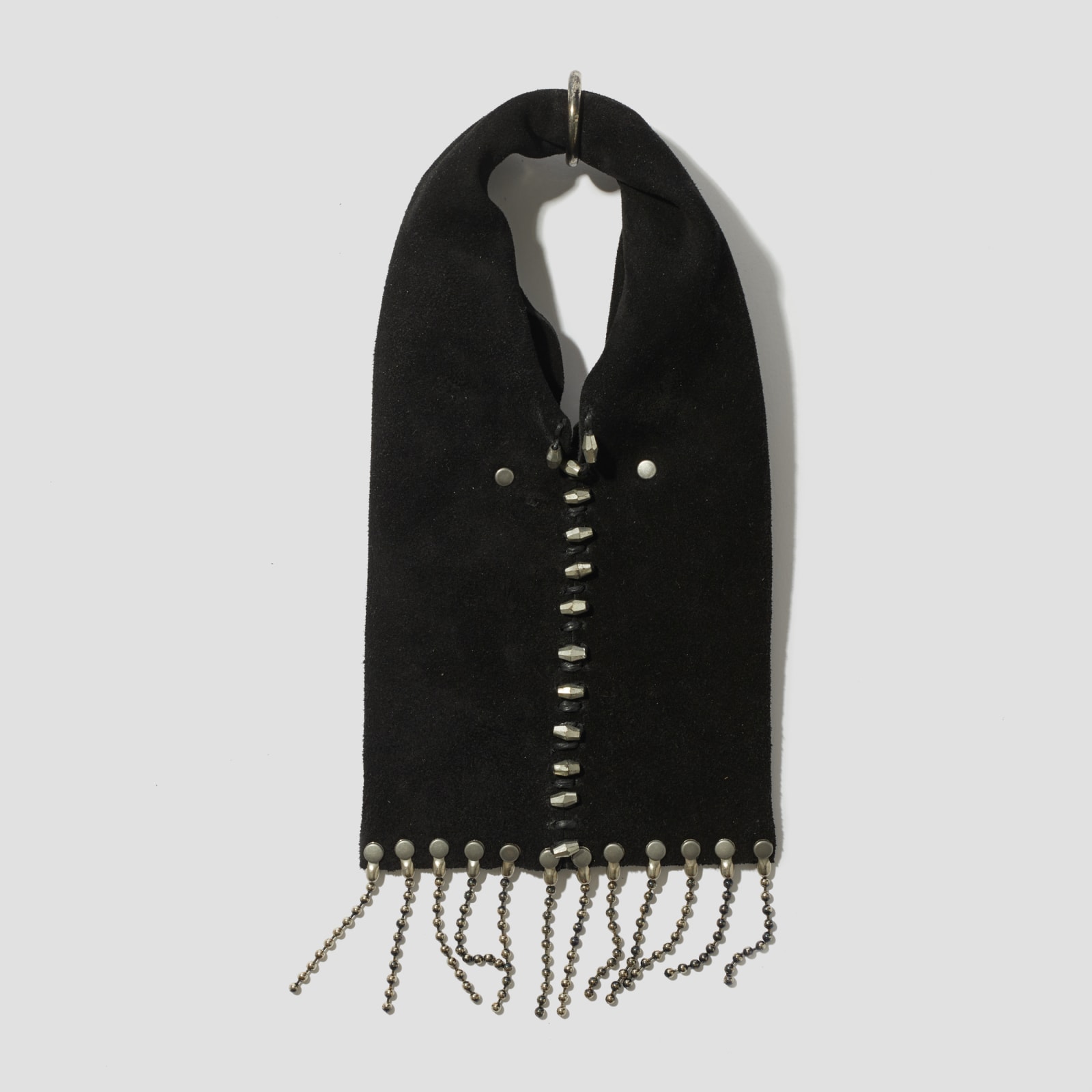 R. Melinda Hoffman, "Tuffot" Suede Wristbag, 2022