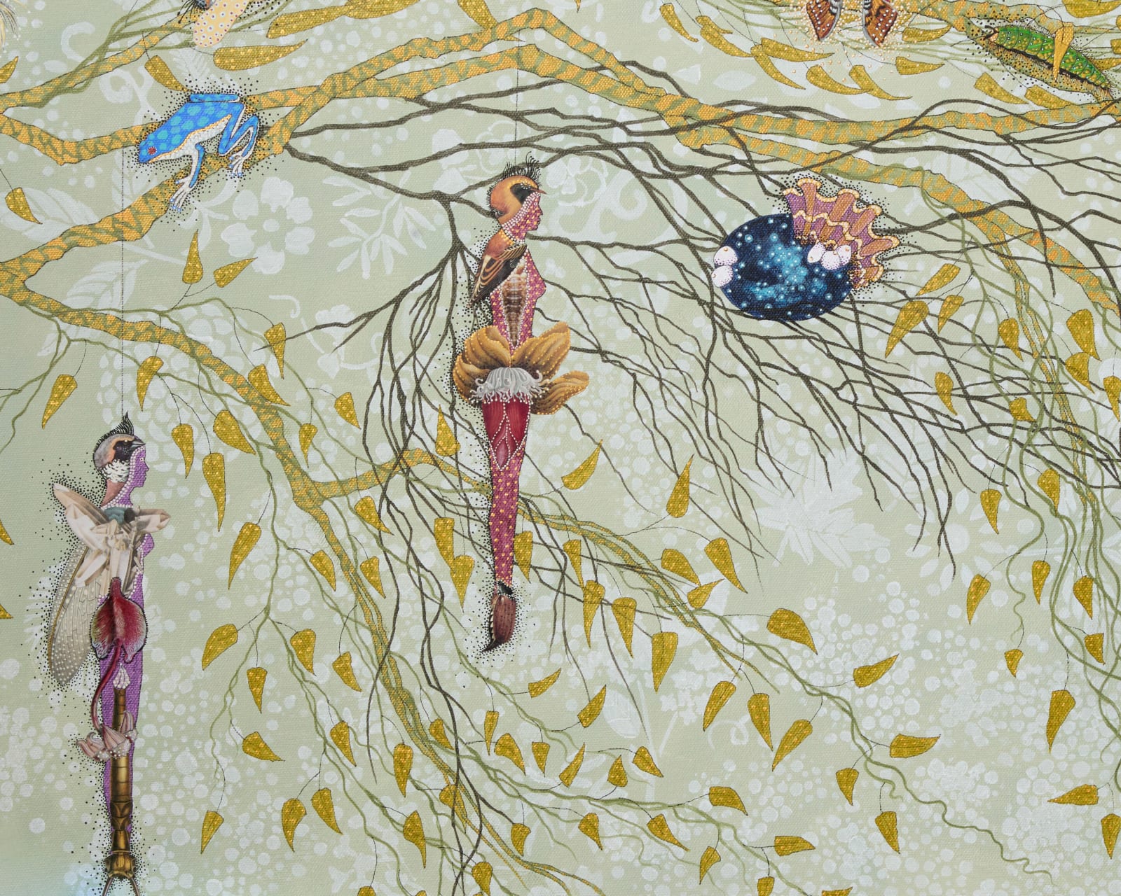 Bunny Tobias, On the Far Side of the Willow, 2025