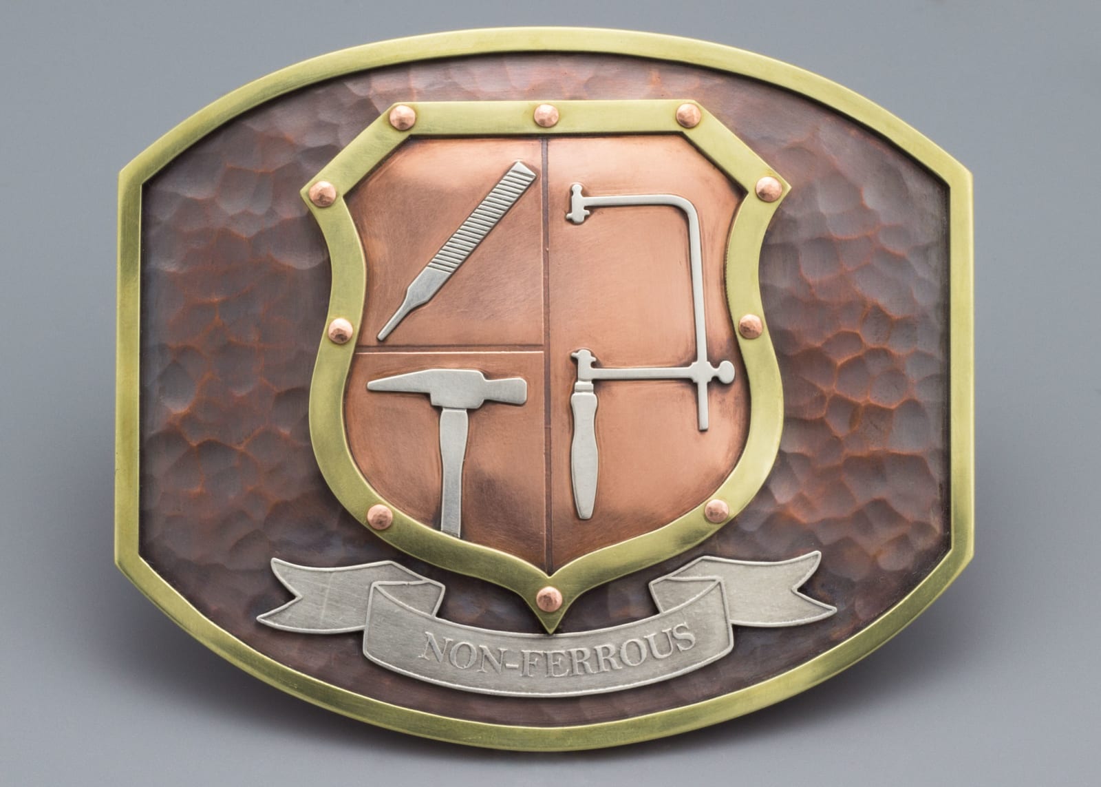 William Vanaria, Non-Ferrous Belt Buckle, 2020