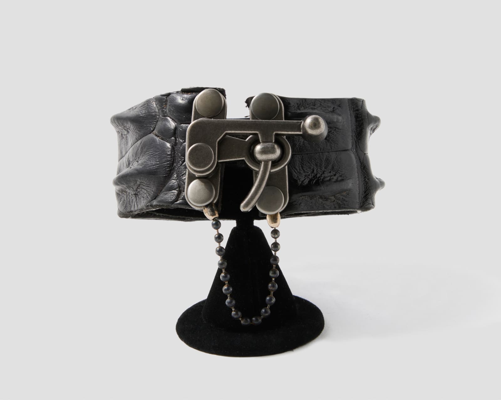 R. Melinda Hoffman, Crocodile Back Cuff, 2025