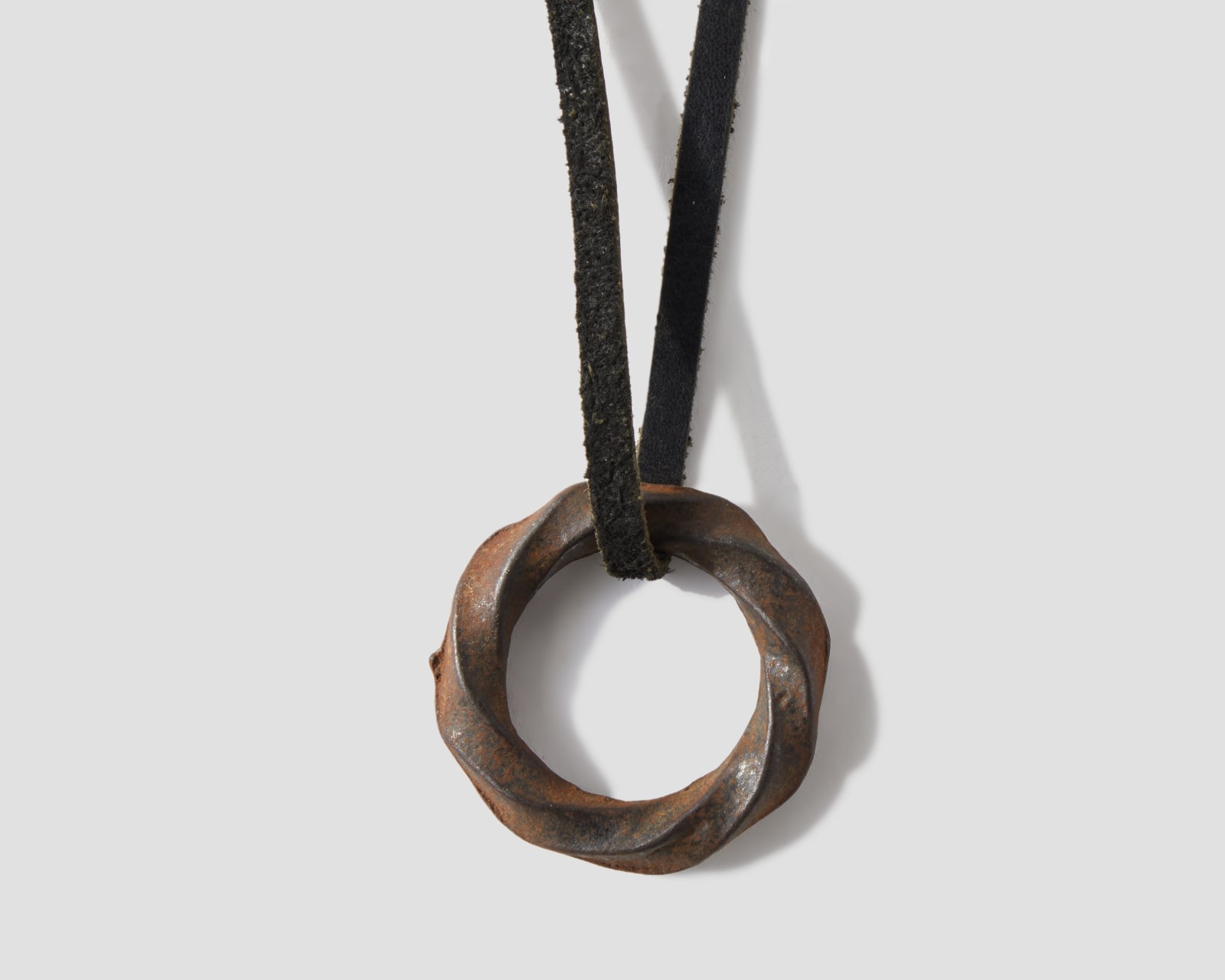 R. Melinda Hoffman, Iron Ring Necklace, 2025