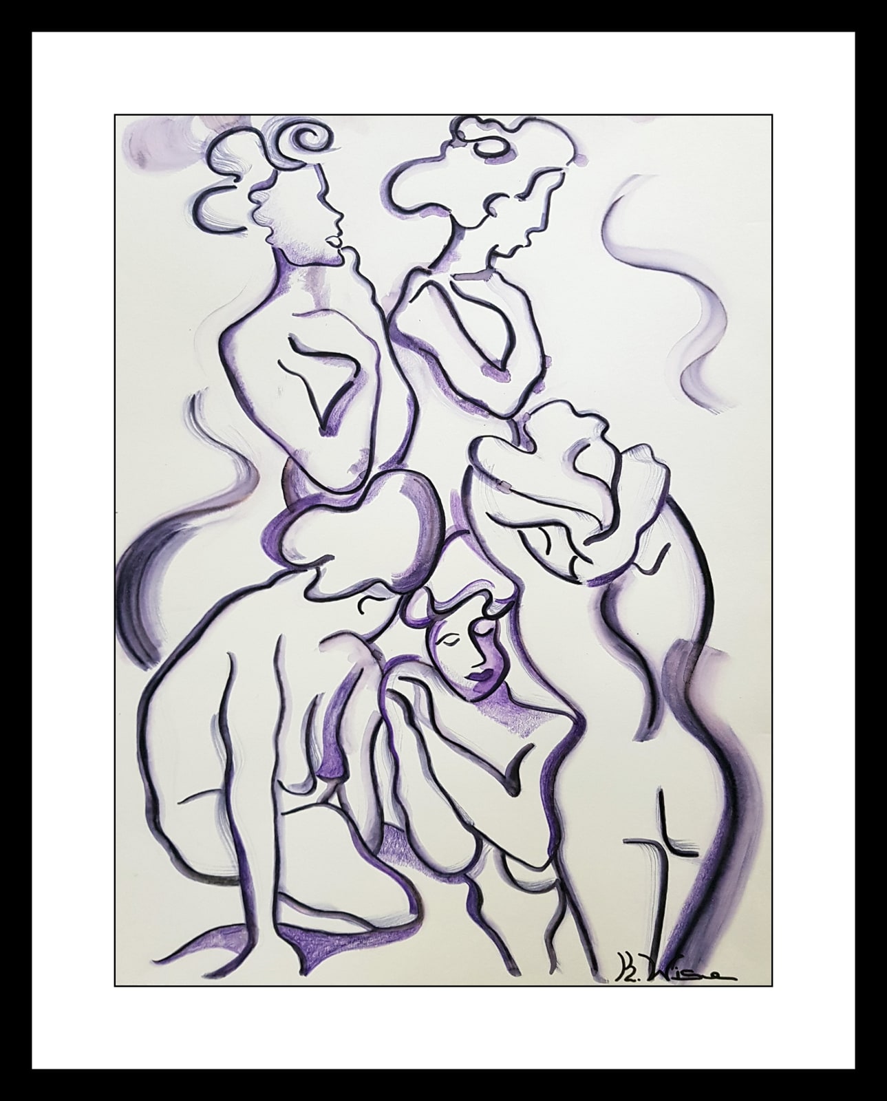 Karen Wise, Ladies in Lavender