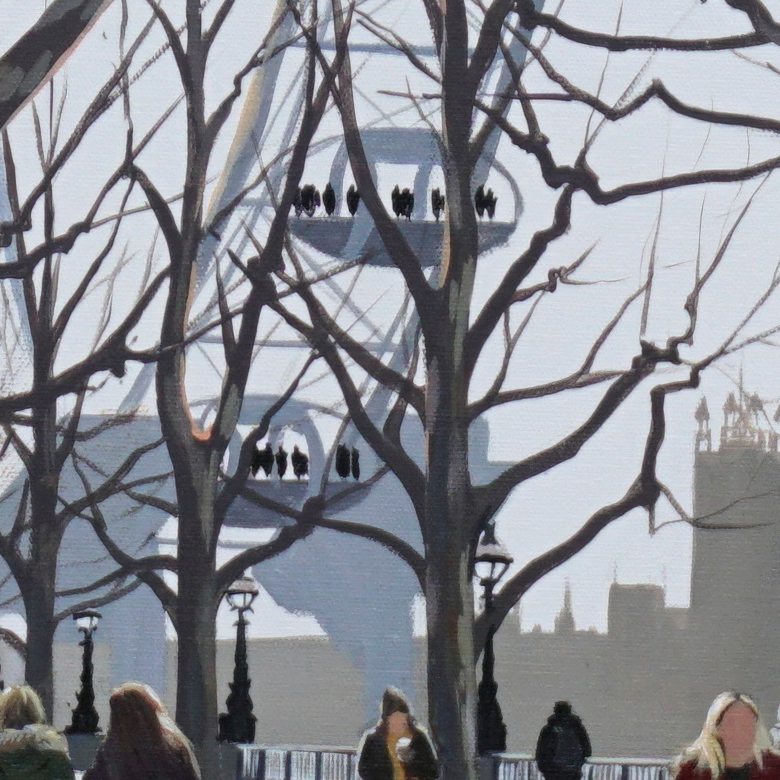 Jo Quigley, November Afternoon, Southbank, 2022