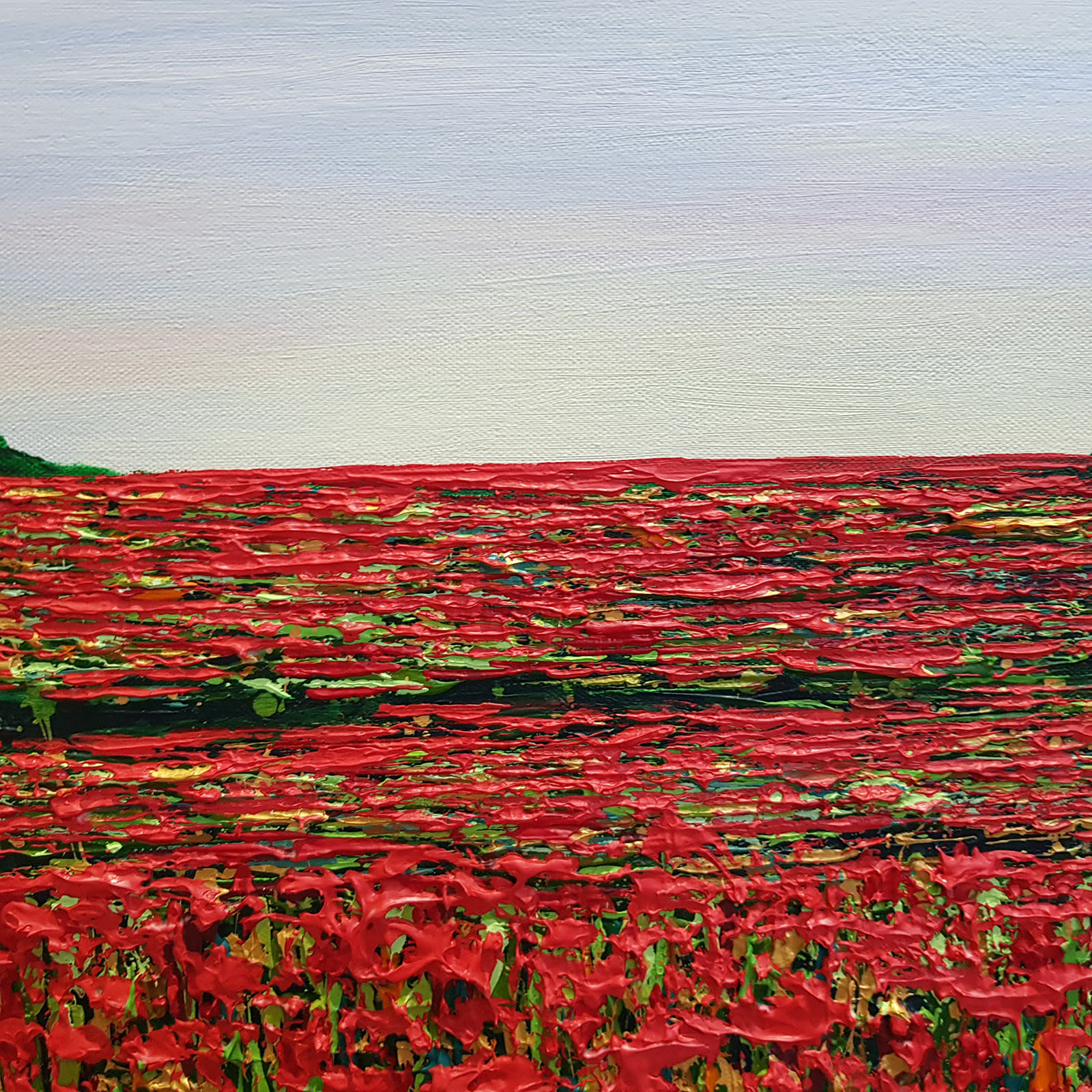 Amanda Horvath, Poppy Fields and Faraway Sky, 2025