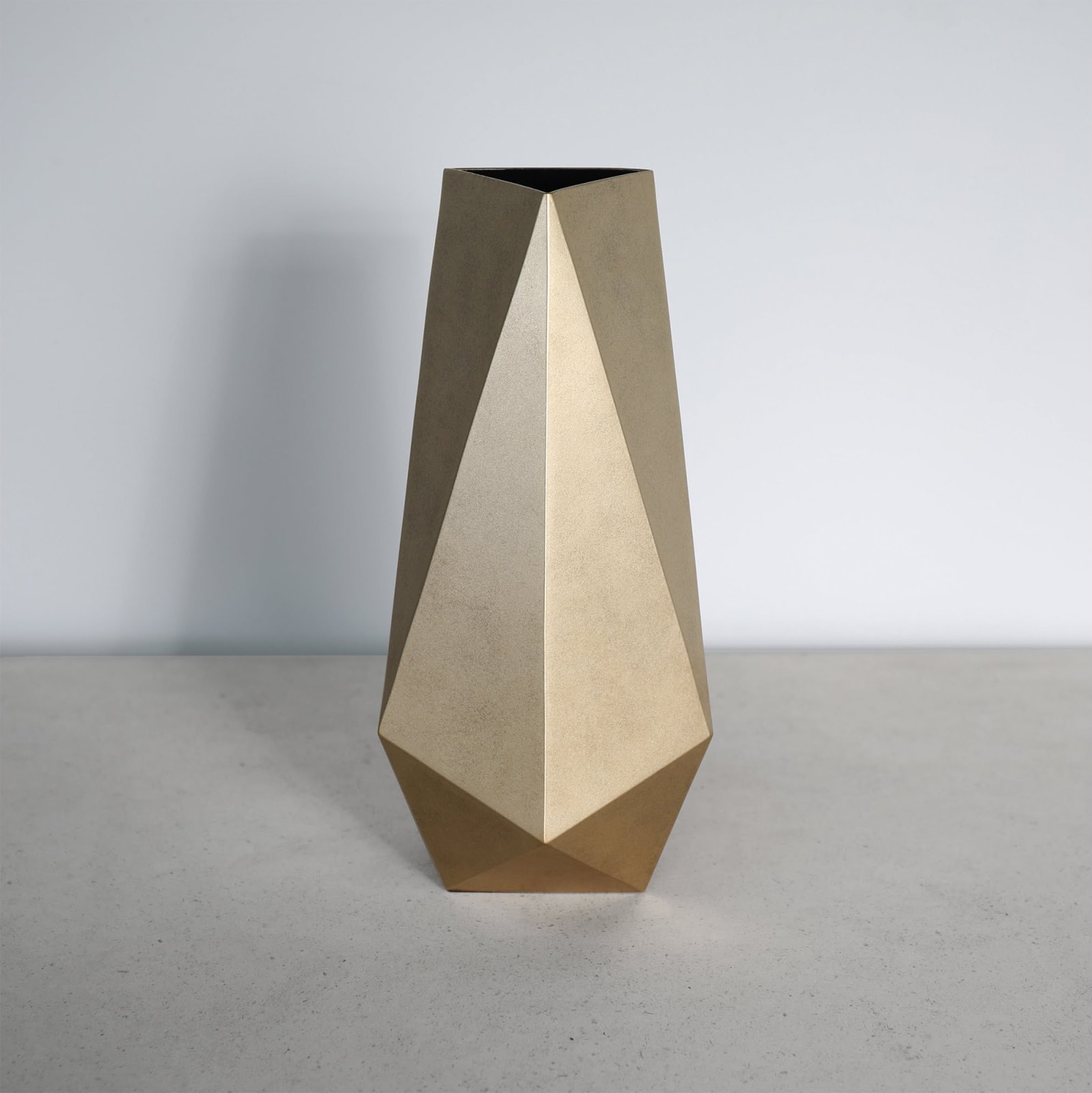 Tom Faulkner, White Gold Galena Vase