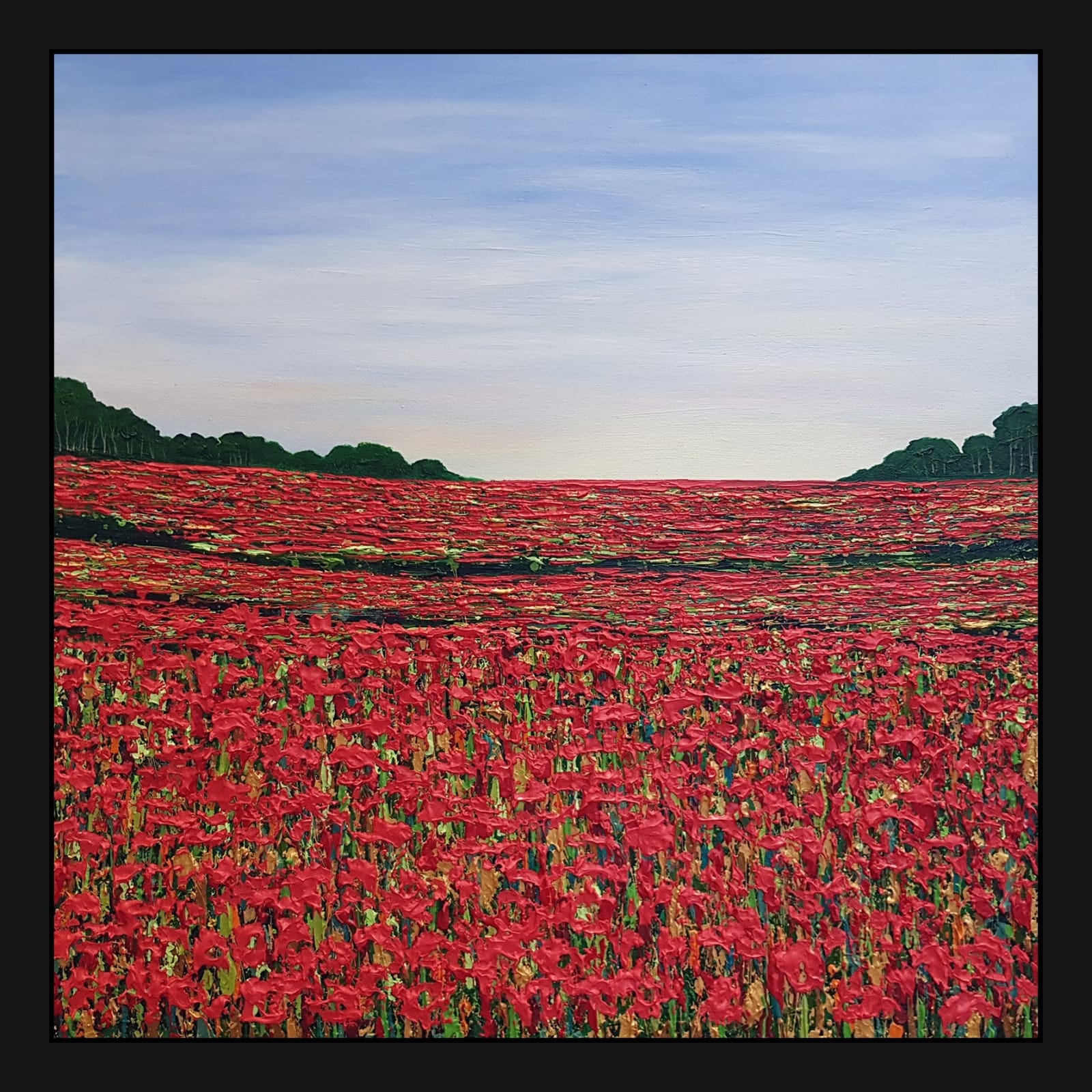 Amanda Horvath, Poppy Fields and Faraway Sky, 2025