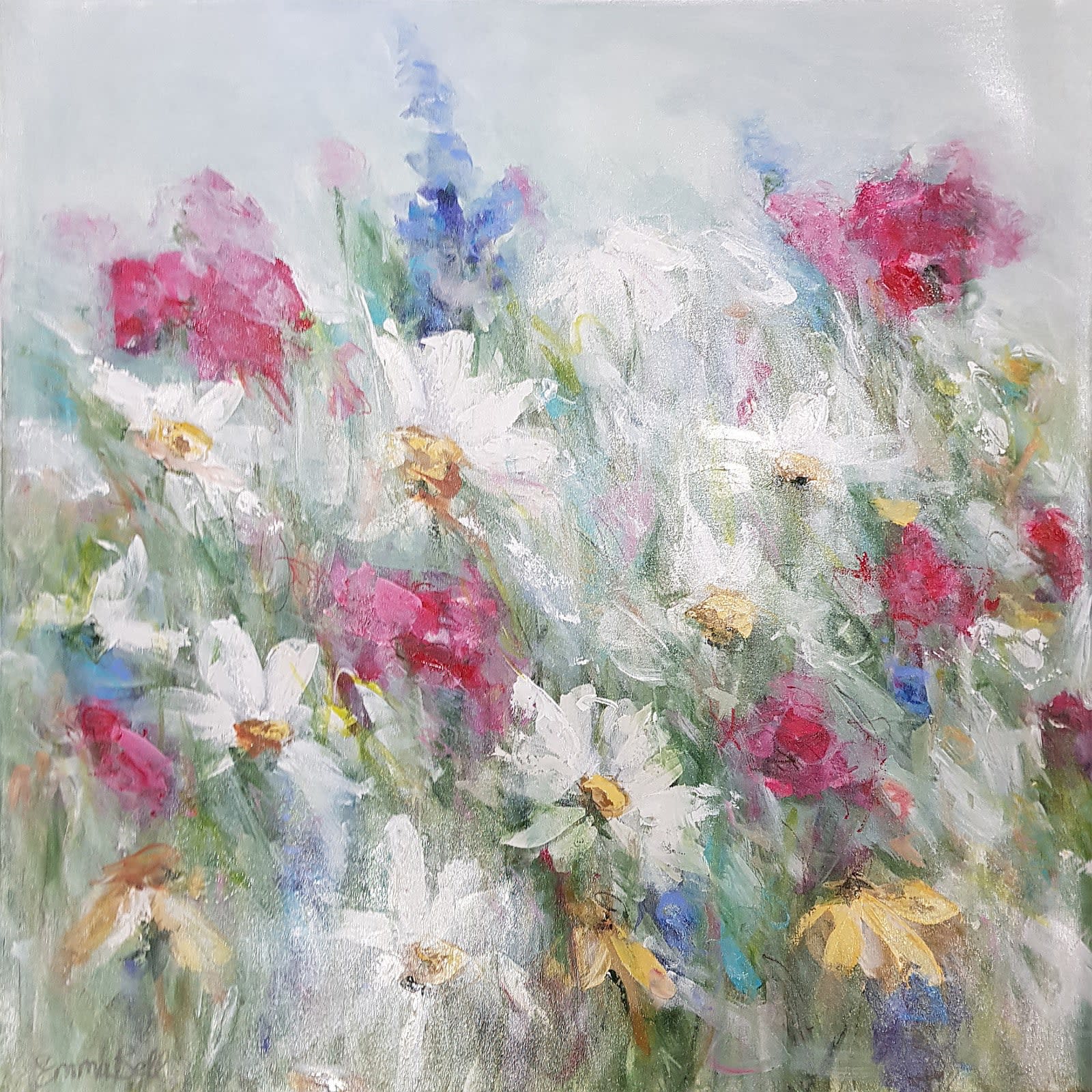 Emma Bell, Spring Flower Meadow, 2022