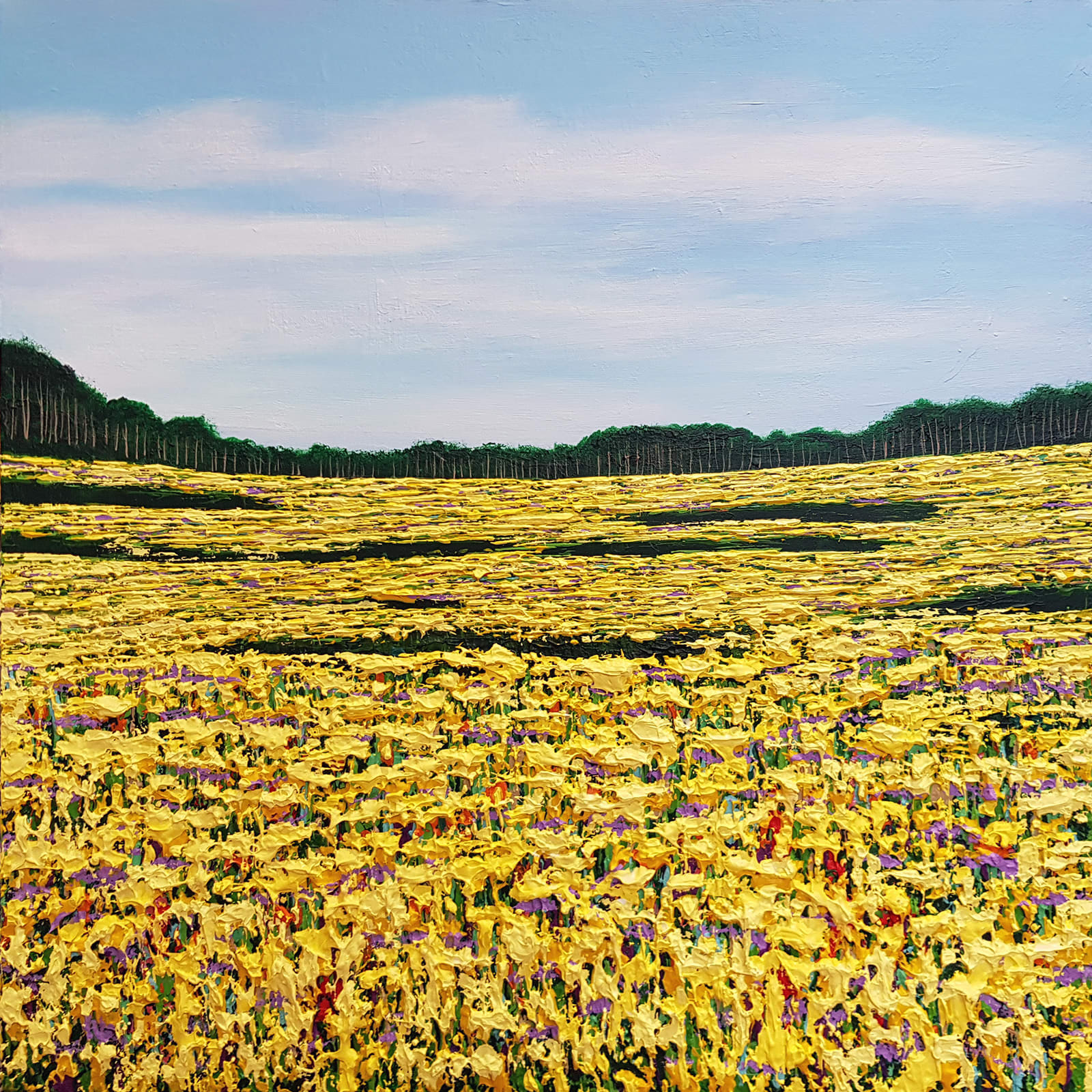 Amanda Horvath, Summer Golden Fields, 2025