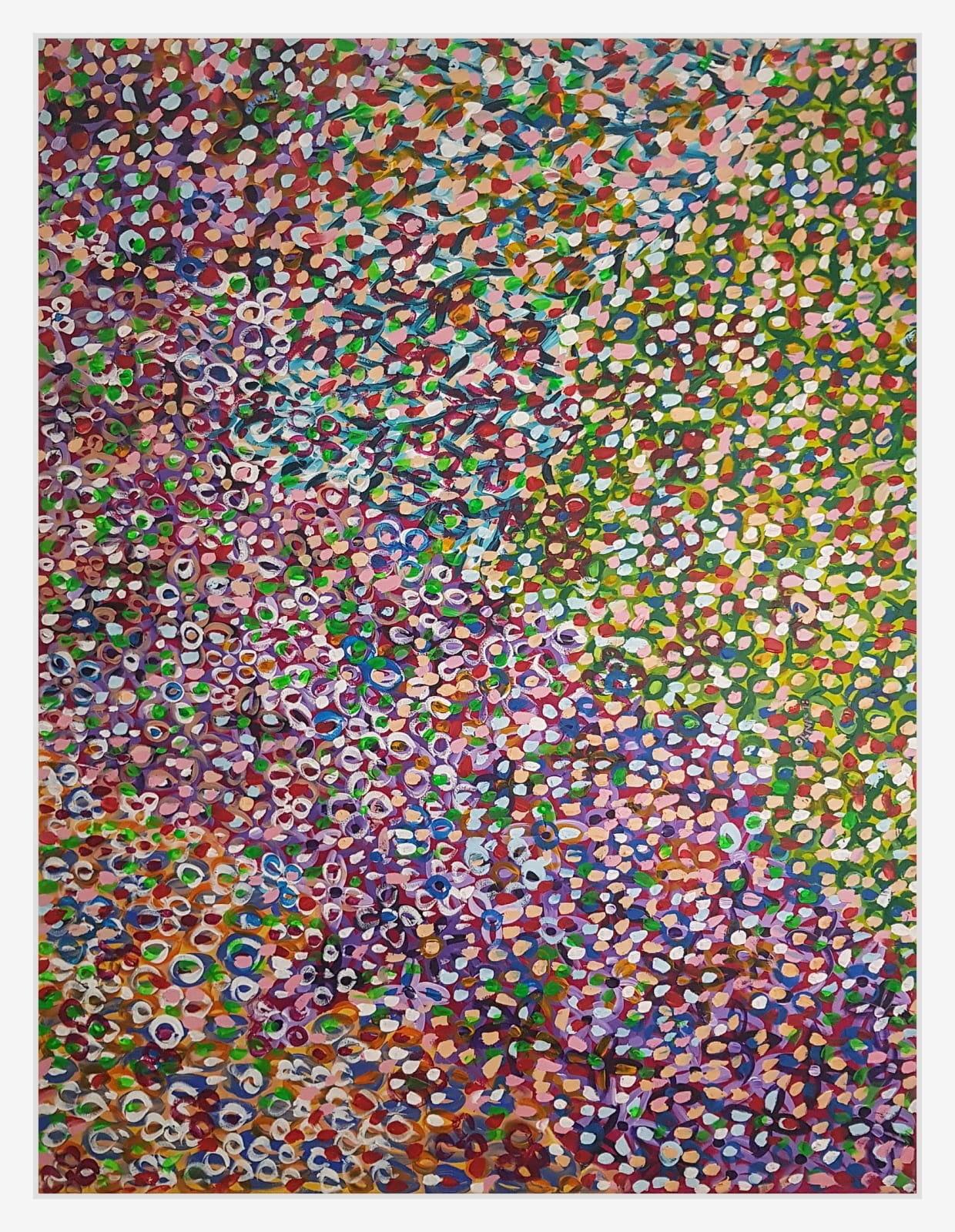 Orna Schneerson Pascal, Reverberating Rhythms, 2017