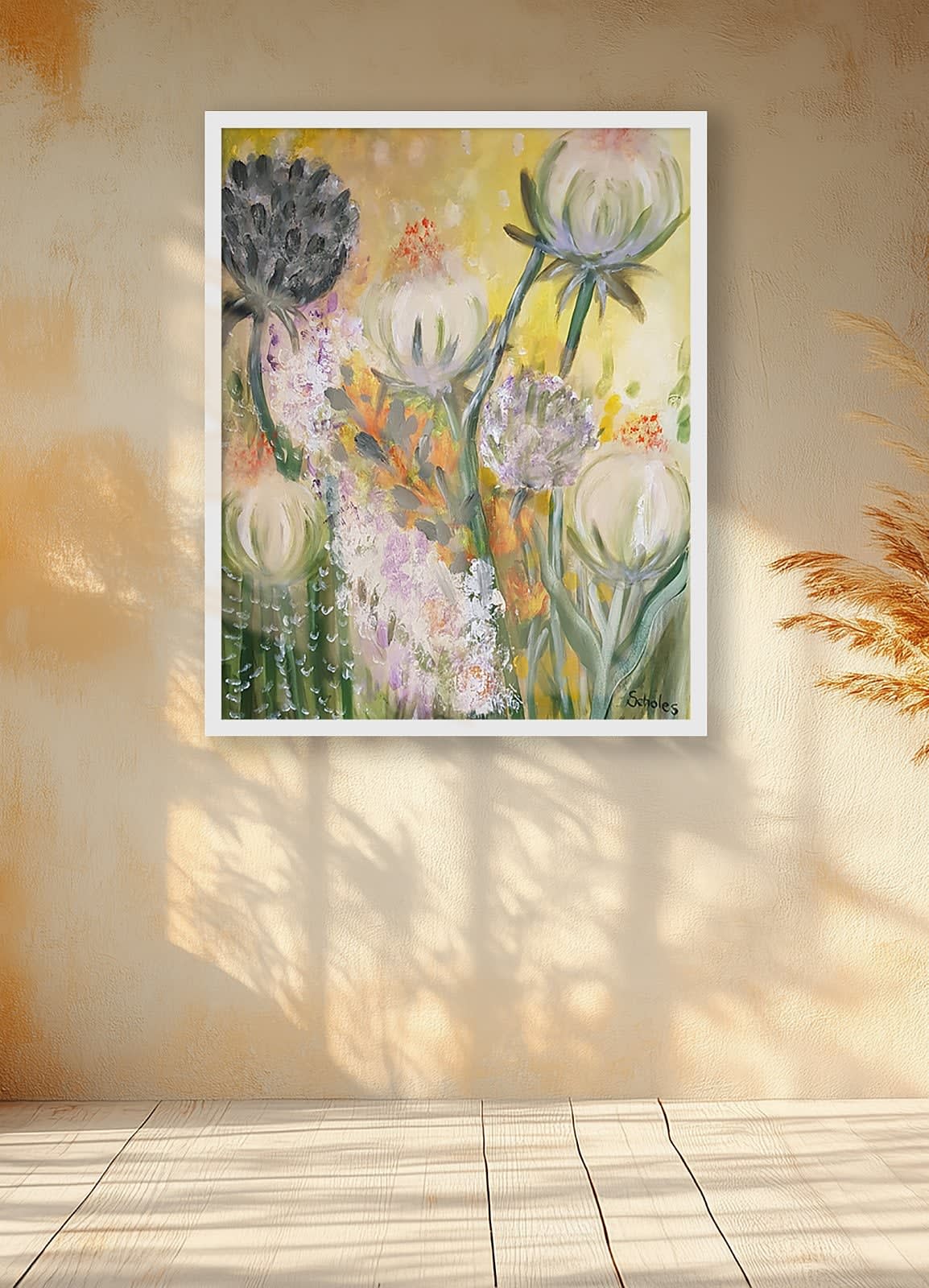 Sheila Scholes, In Paradisum 4, 2024