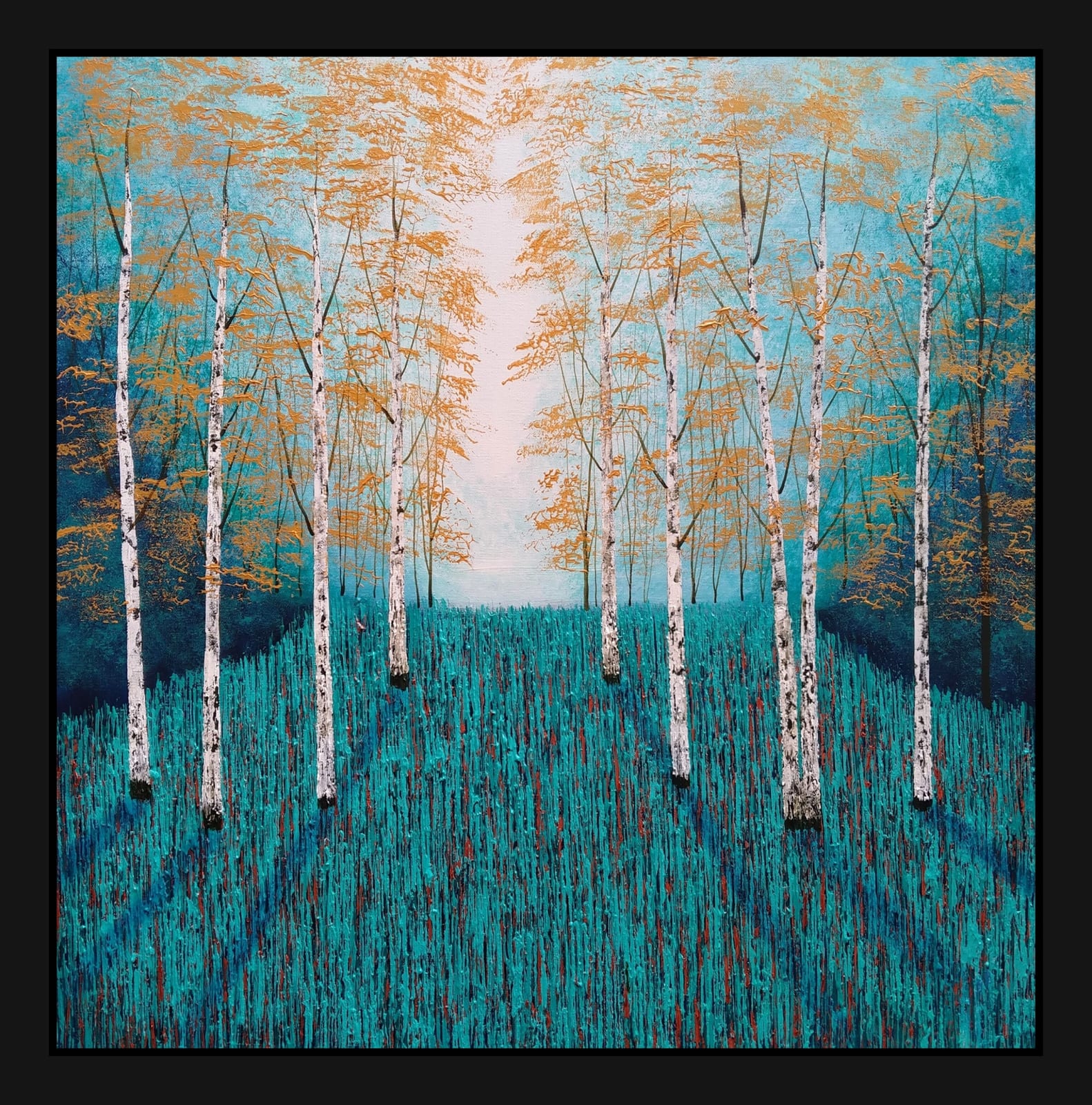 Amanda Horvath, Shining Sunlight Forest, 2024