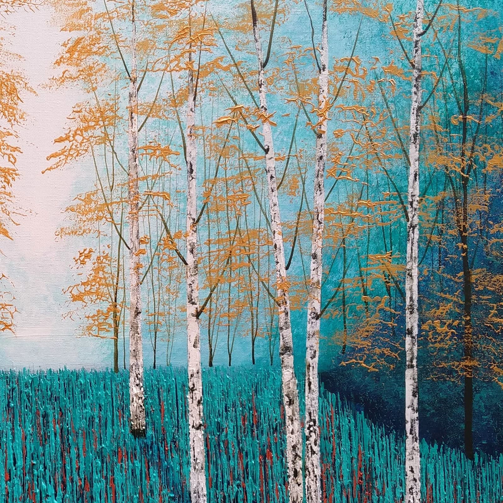 Amanda Horvath, Shining Sunlight Forest, 2024