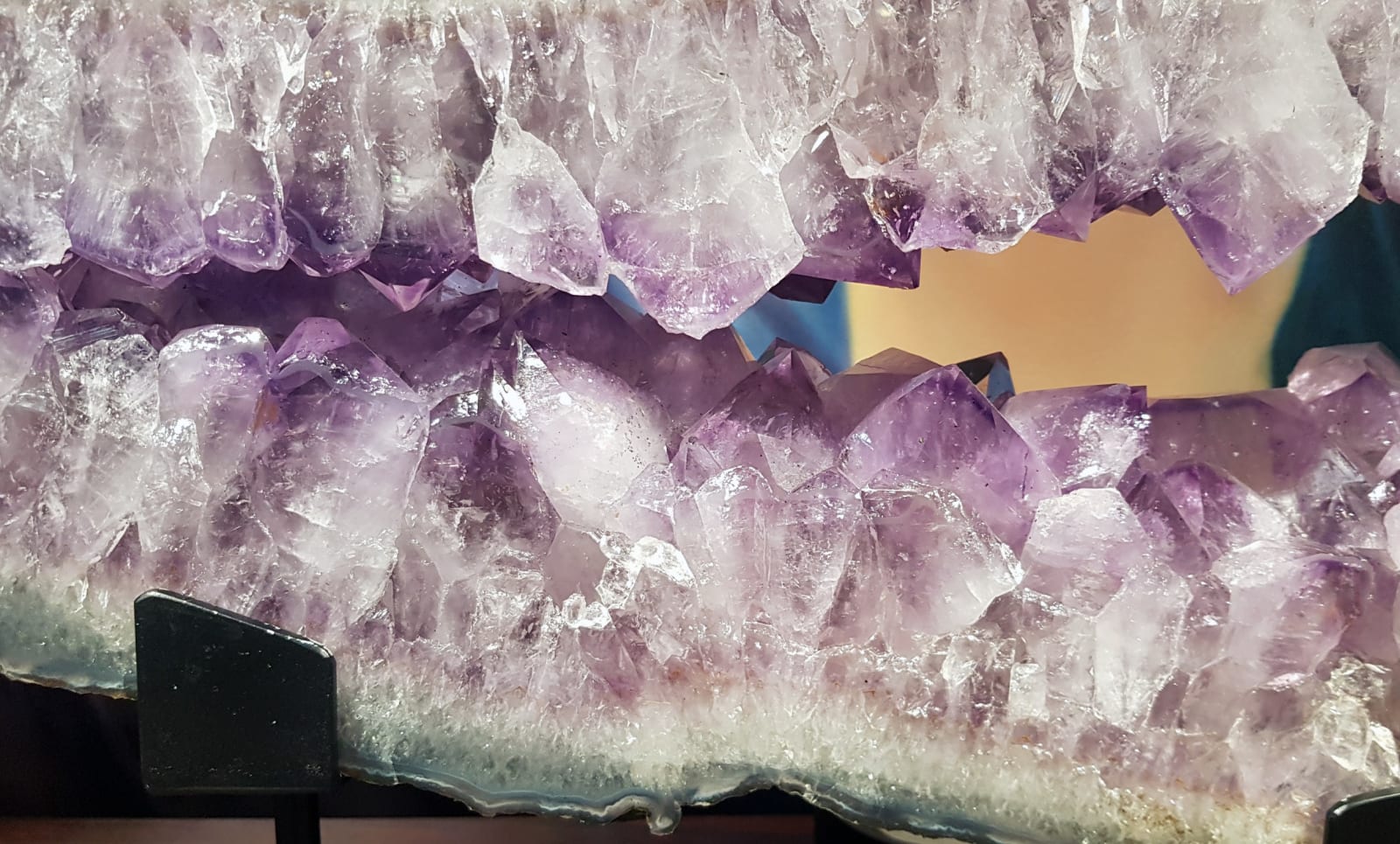 Ancient Art Crystals, Large Amethyst Geode Portal Slice