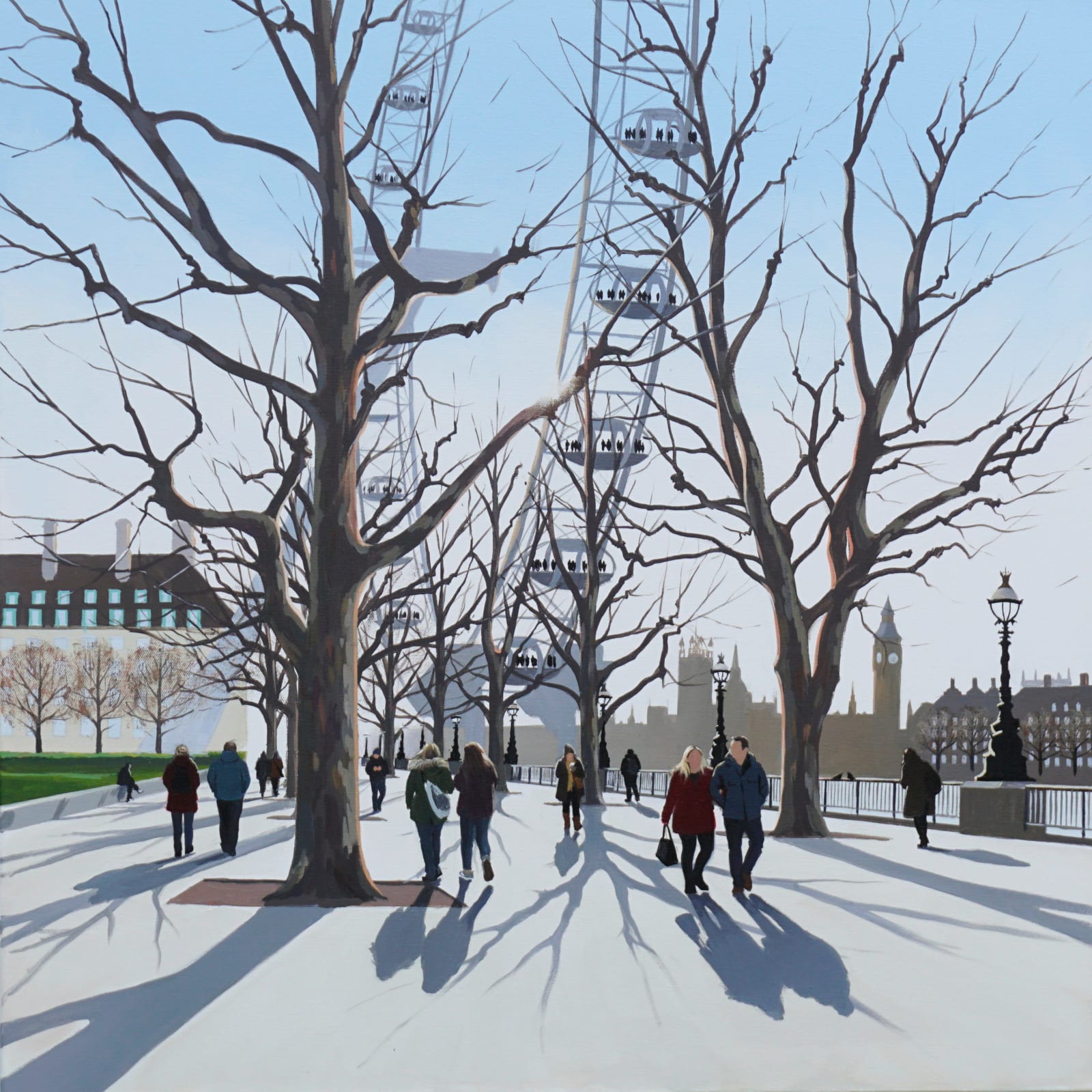 Jo Quigley, November Afternoon, Southbank, 2022