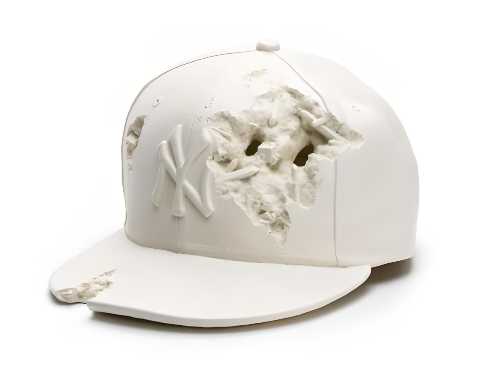 Daniel Arsham, Modern Artifact 001 - NY Baseball Cap, 2021