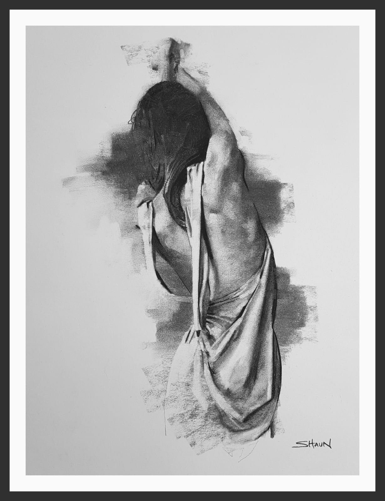 Shaun Othen, Charcoal Study 6