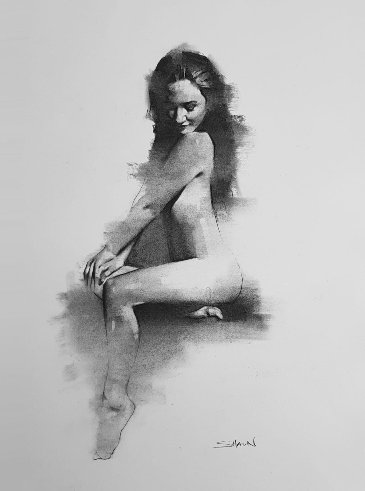 Shaun Othen, Charcoal Study 4