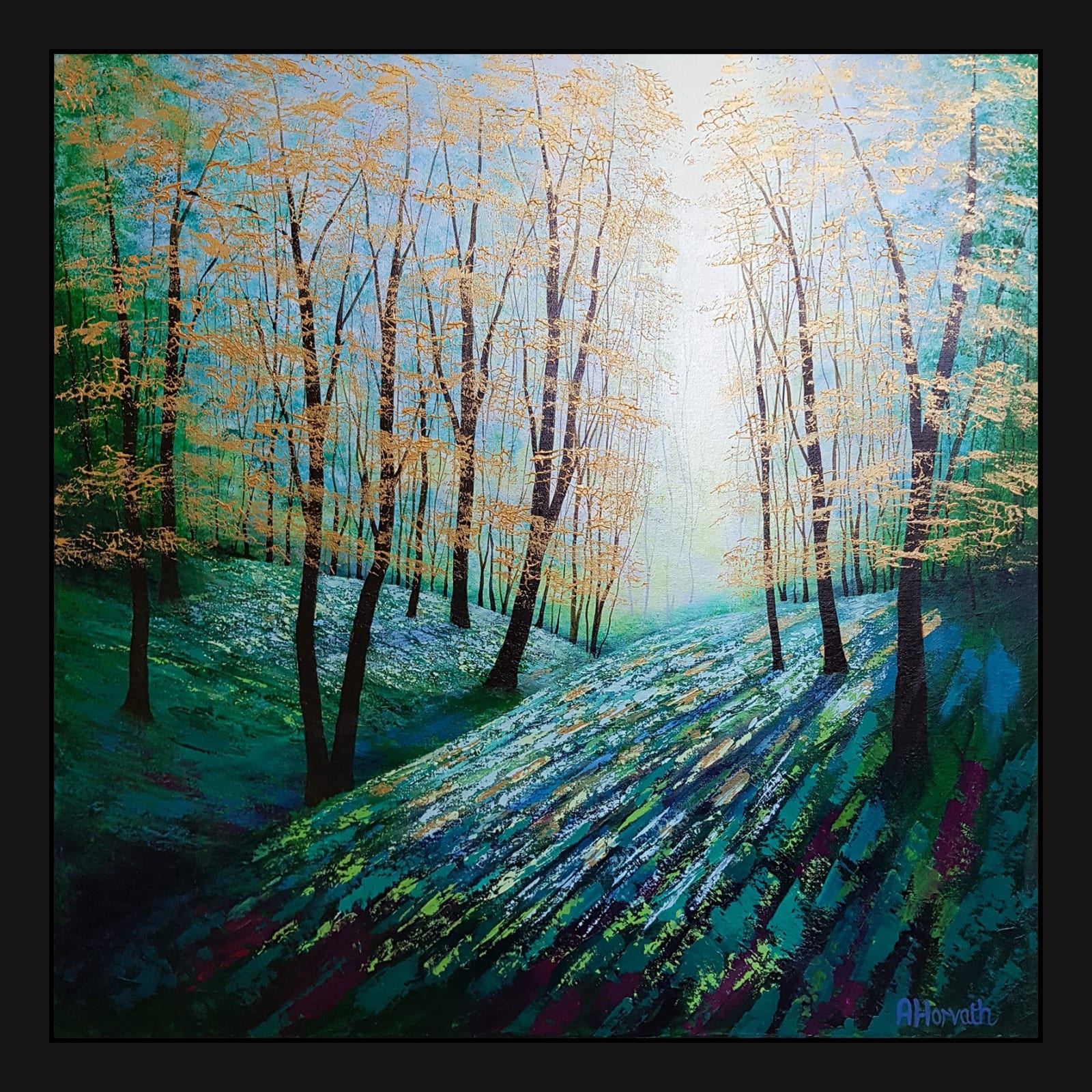 Amanda Horvath, Sapphire and Serenity Glade, 2025