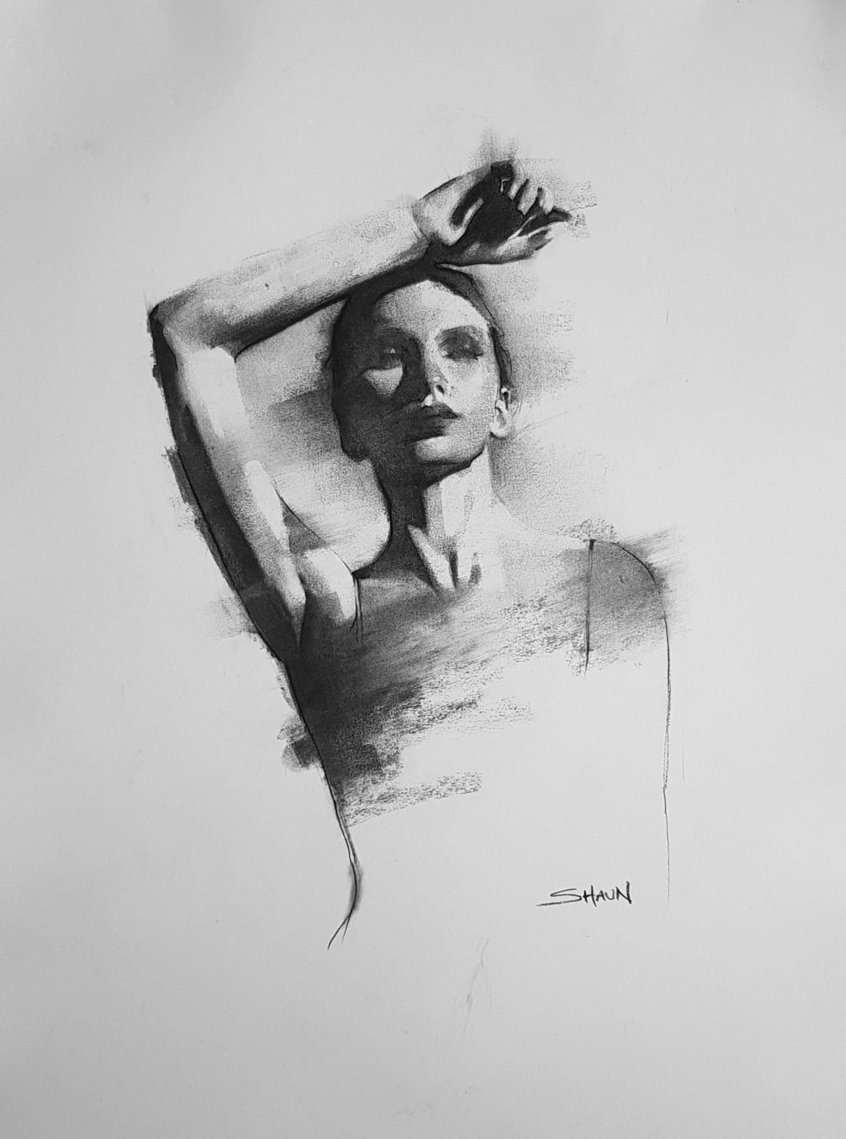 Shaun Othen, Charcoal Study 11