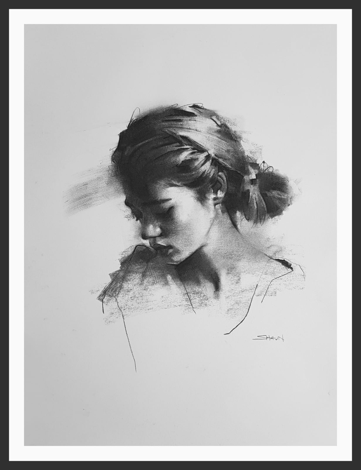 Shaun Othen, Charcoal Study 7