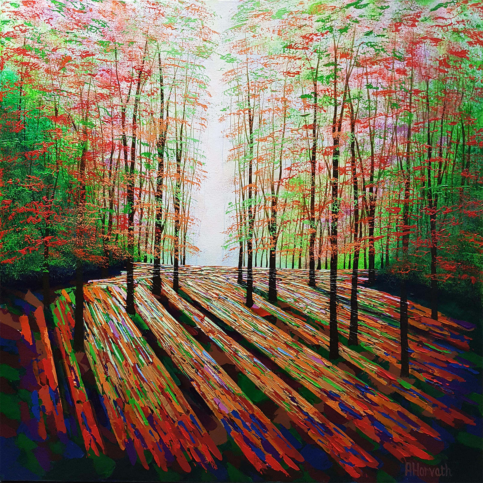 Amanda Horvath, Fall of the Forest Light, 2025