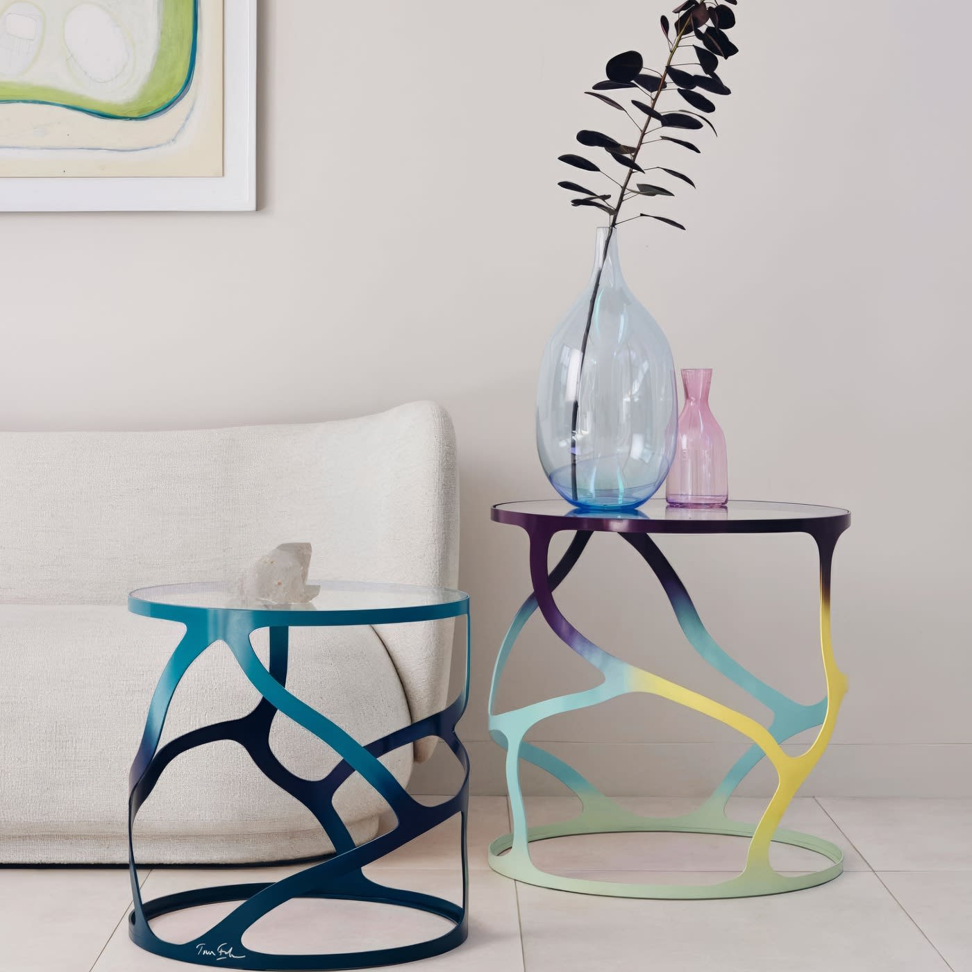 Tom Faulkner, Papillon Side Tables