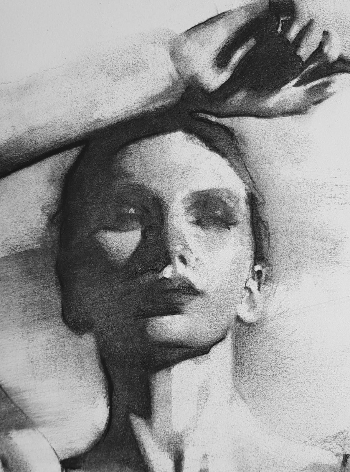 Shaun Othen, Charcoal Study 11