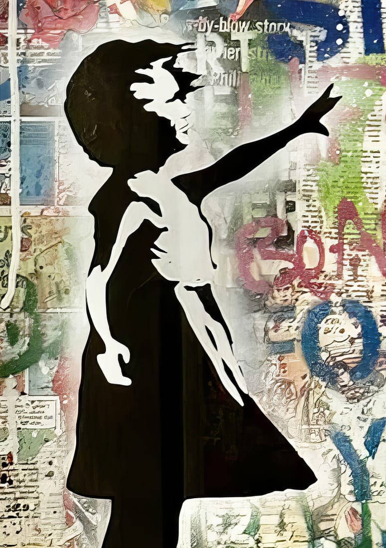 Mr. Brainwash, Balloon Girl, 2022